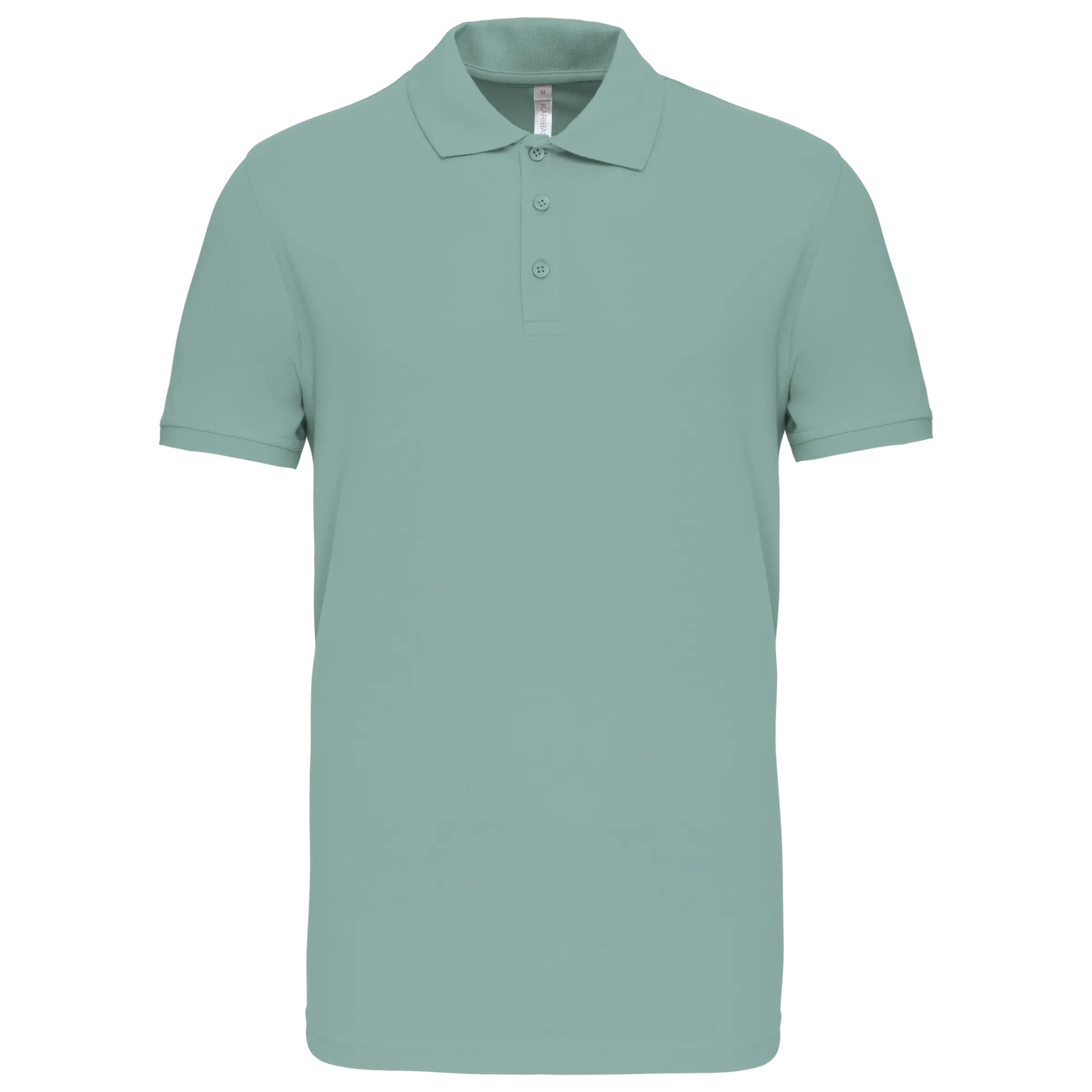 Polo de punto piqué manga corta hombre