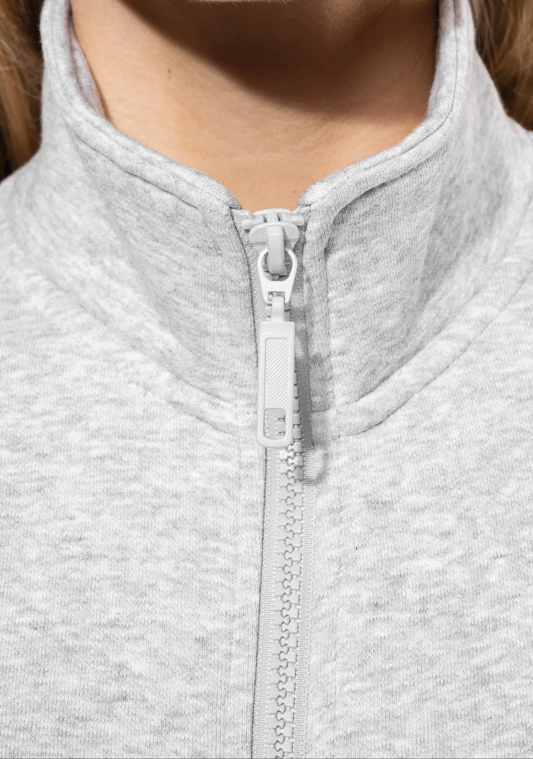 Chaqueta felpa mujer