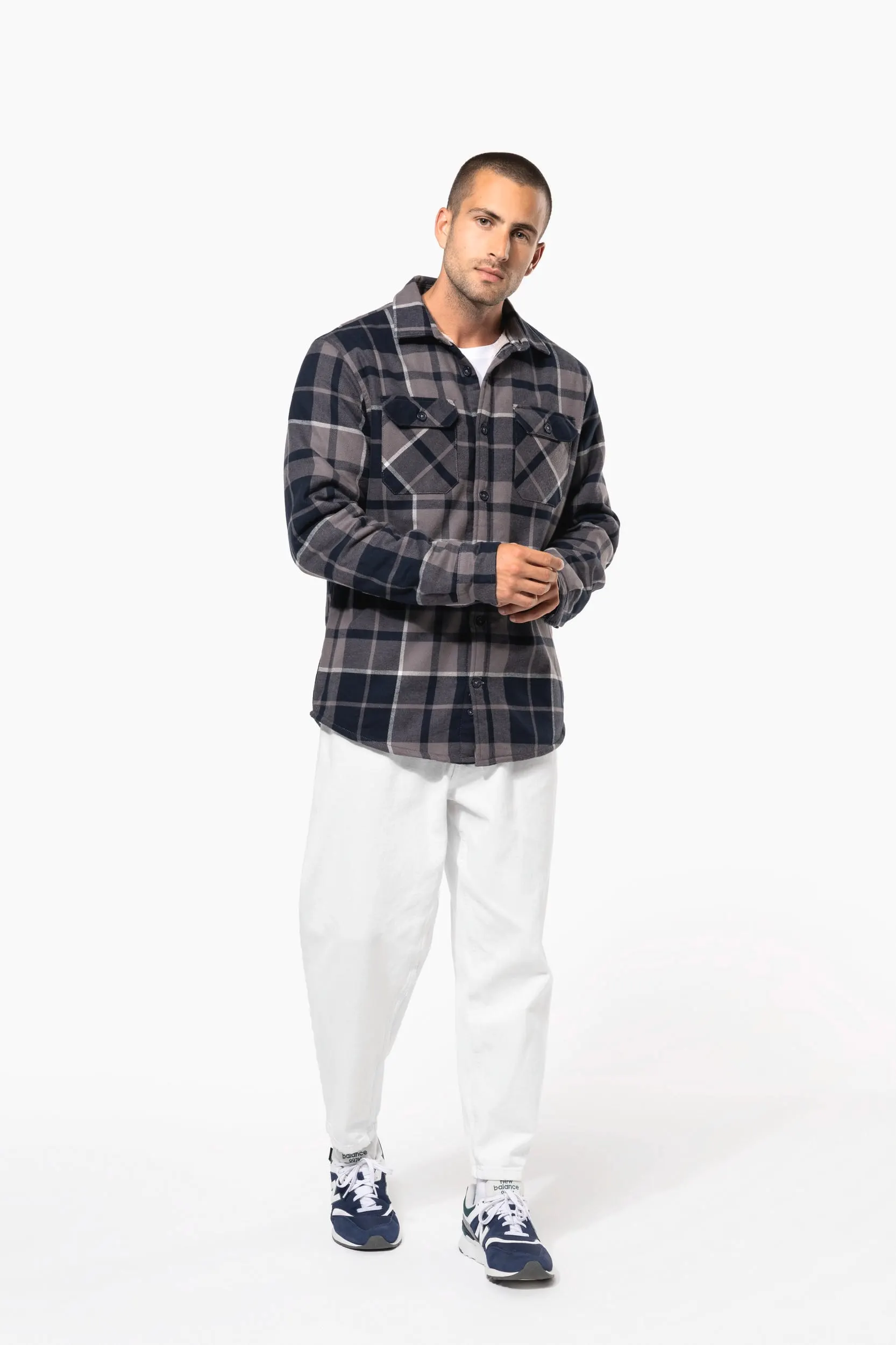 Sobrecamisa leñador forro de sherpa