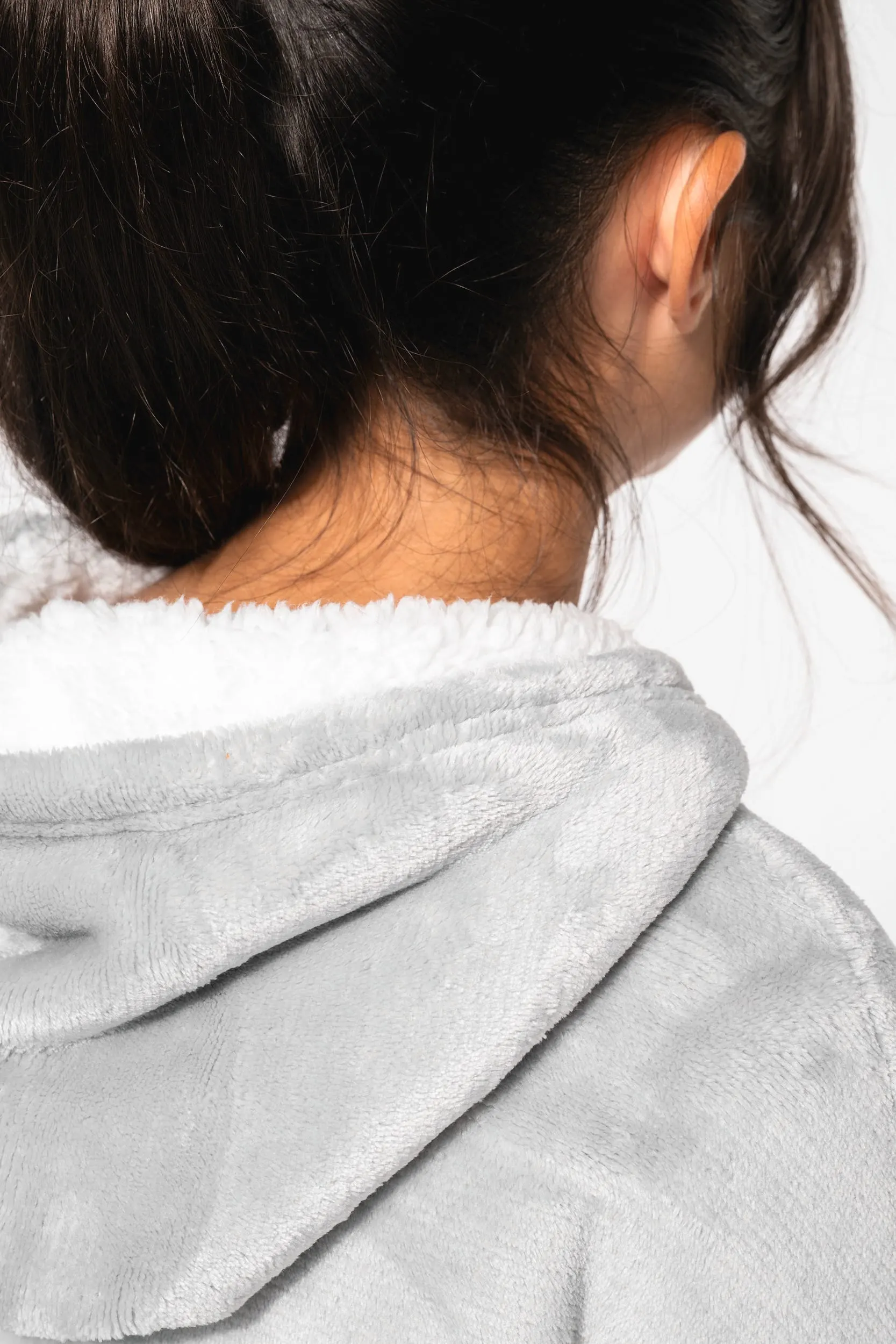 Poncho tipo manta infantil