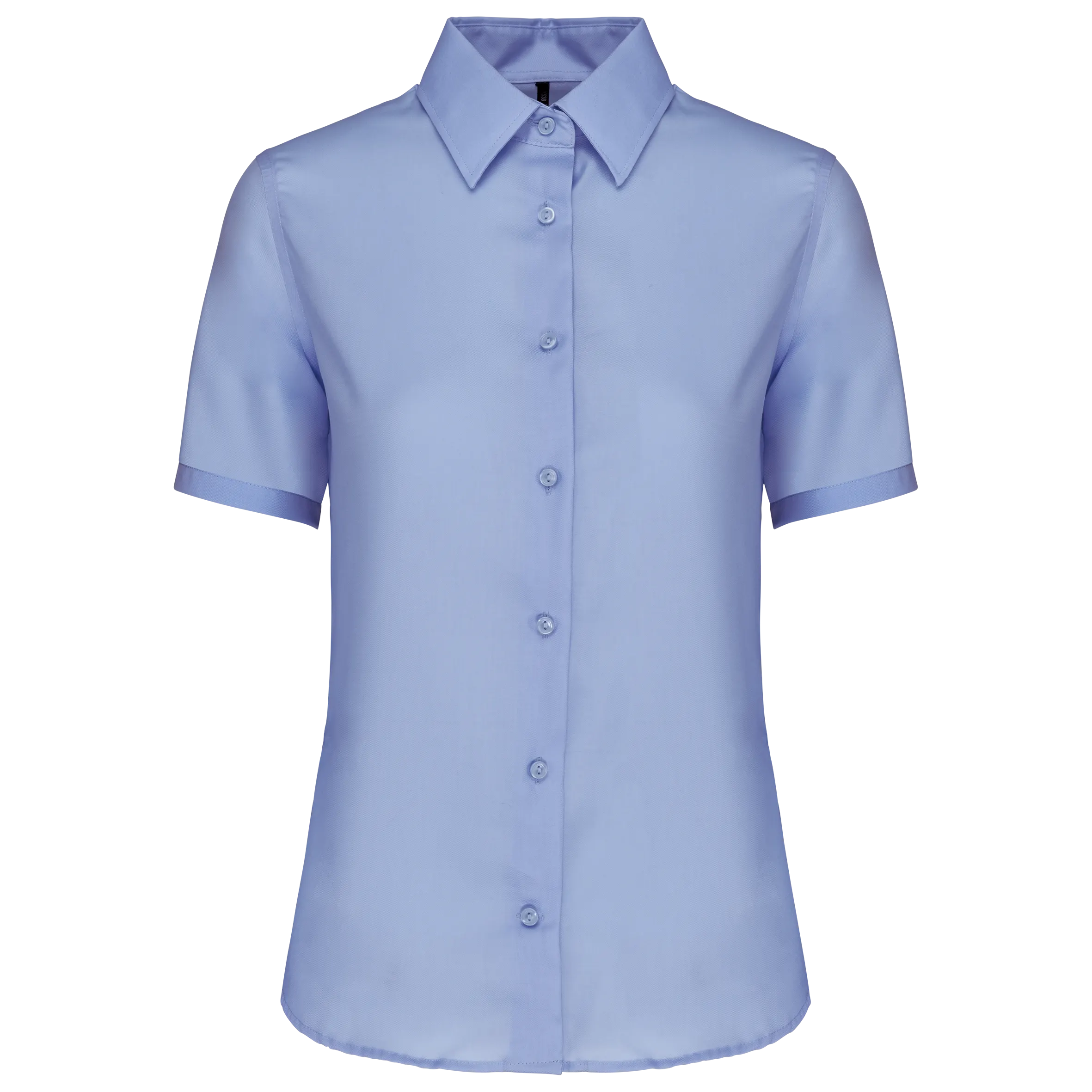 Camisa no-plancha manga corta mujer