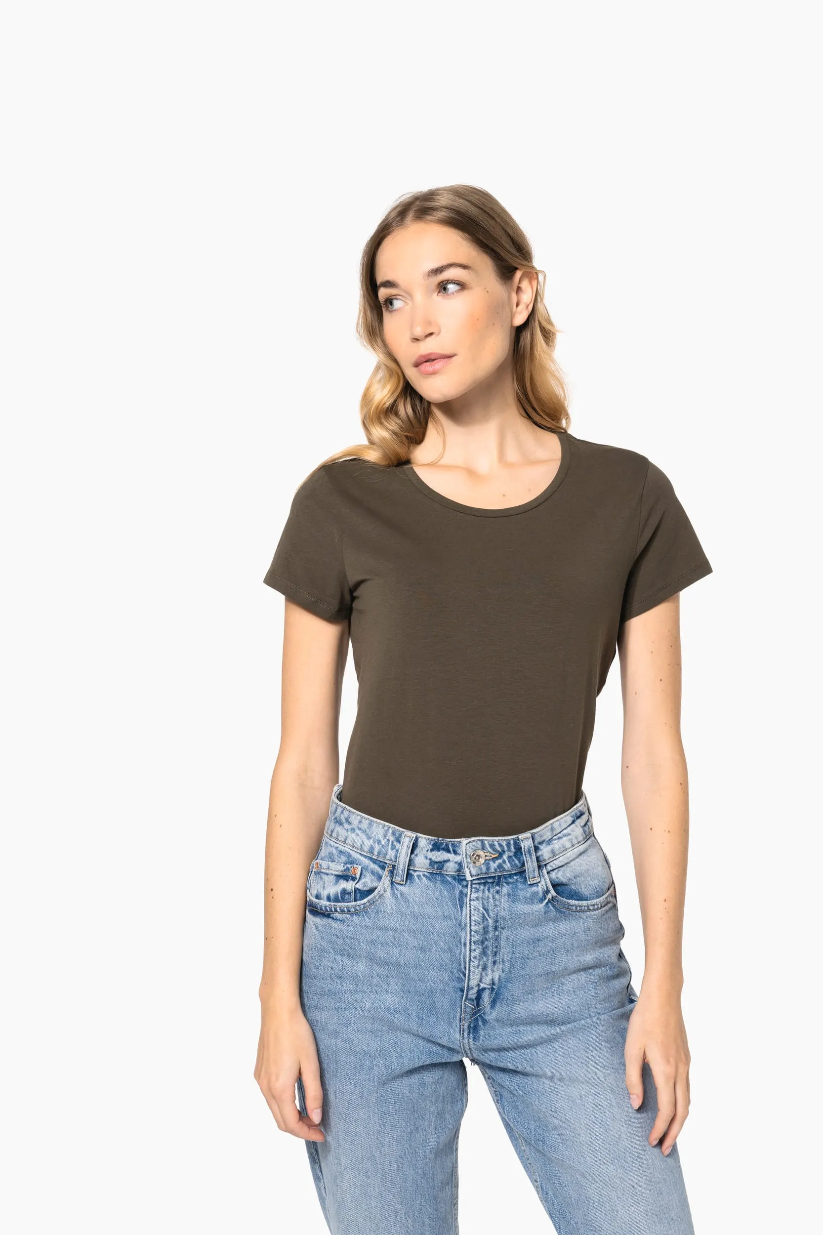 Camiseta con elastano mujer