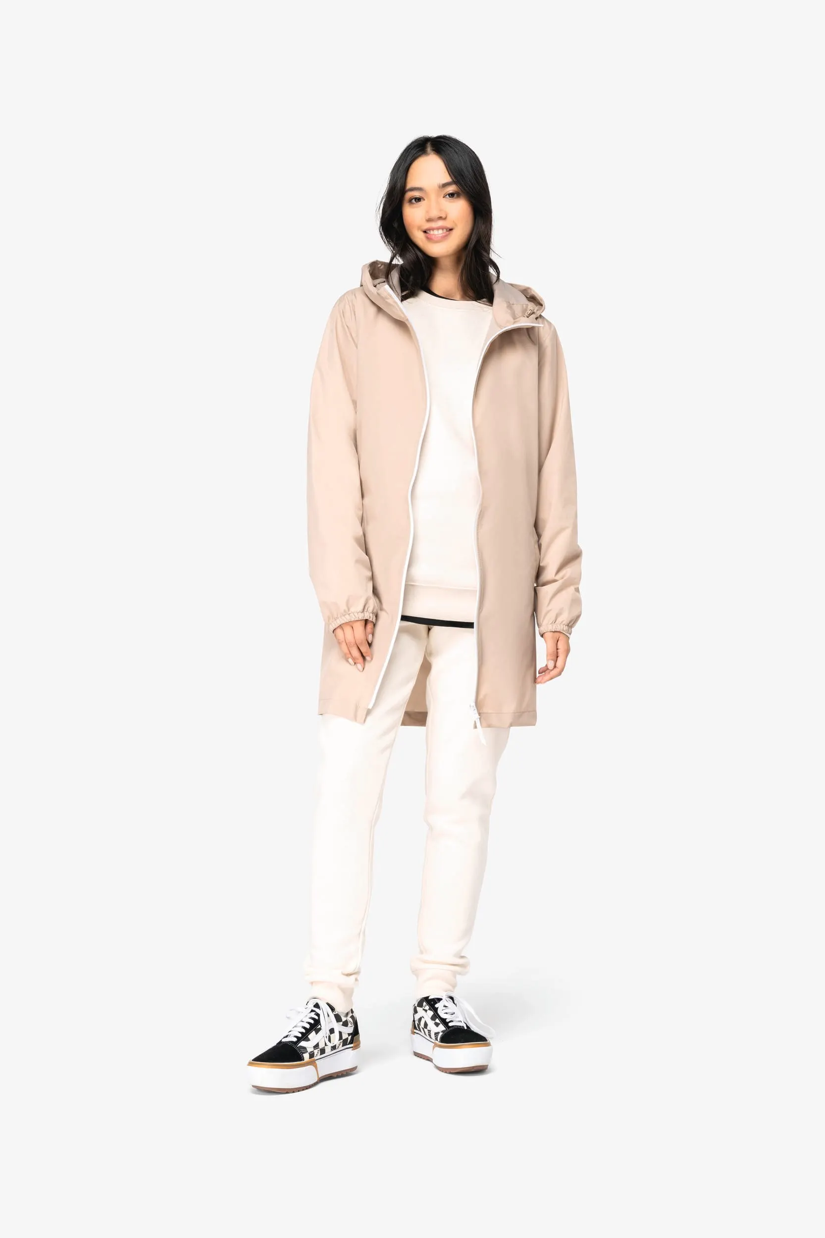 Chaqueta ecorresponsable impermeable unisex
