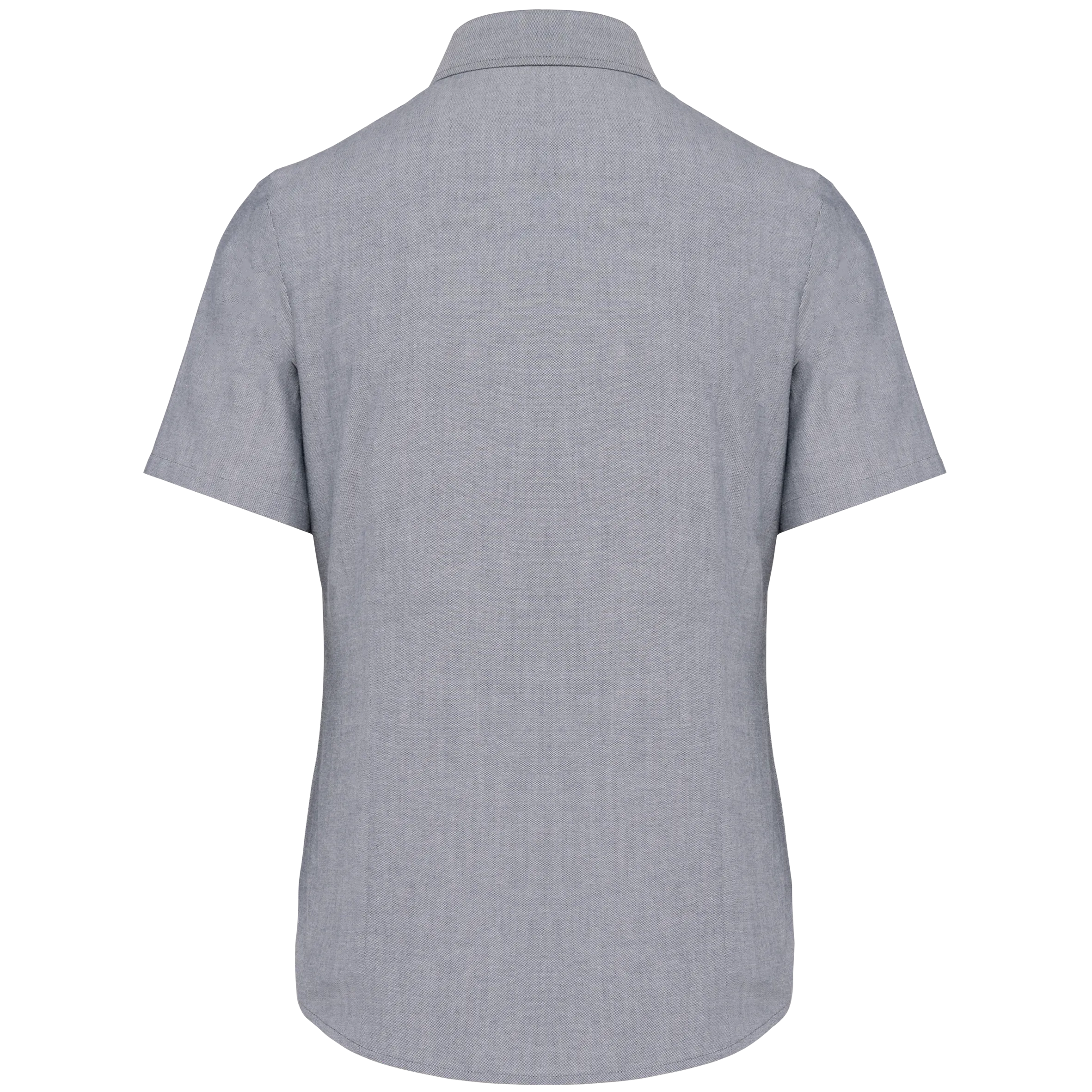 Camisa oxford manga corta mujer