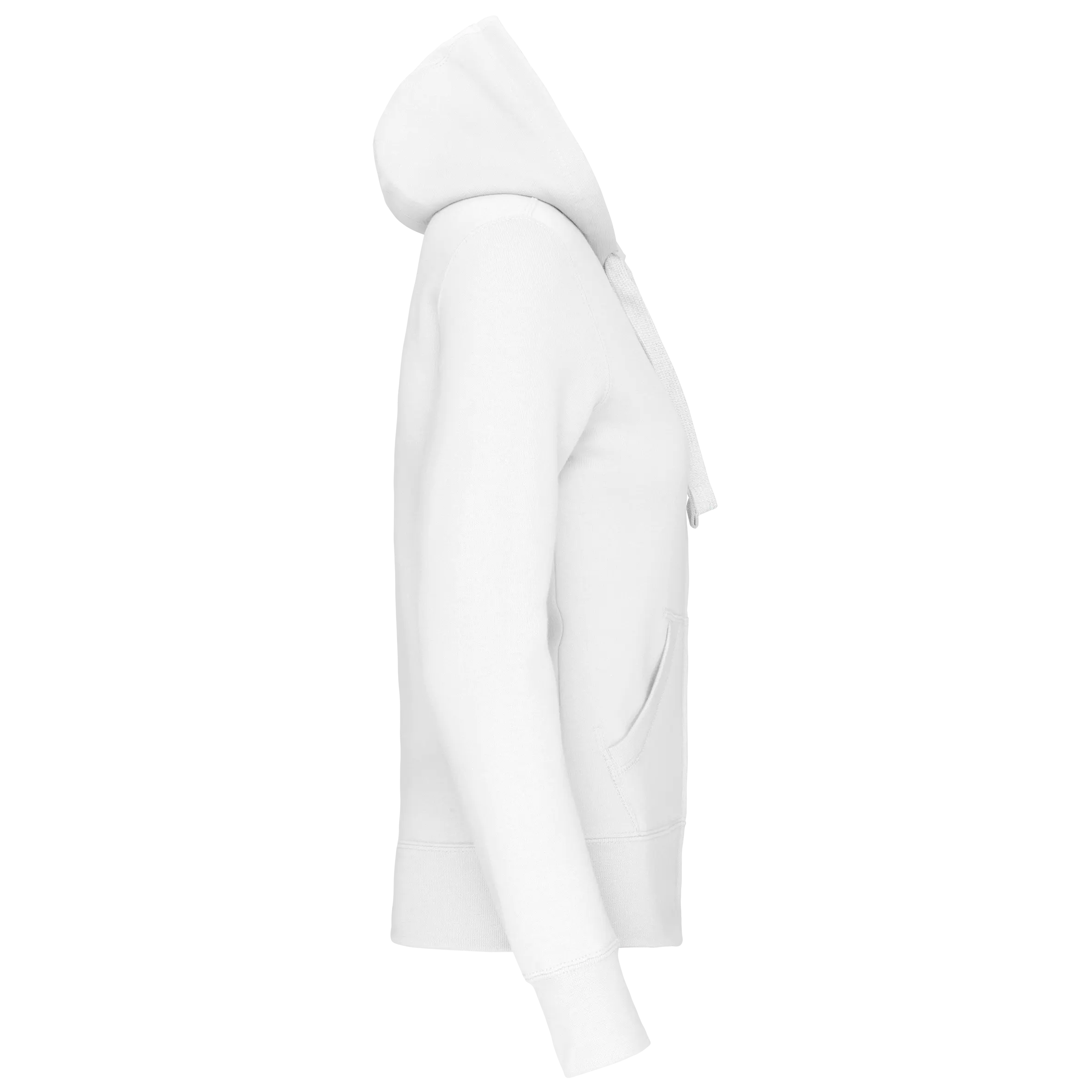Sudadera con capucha y cremallera de mujer