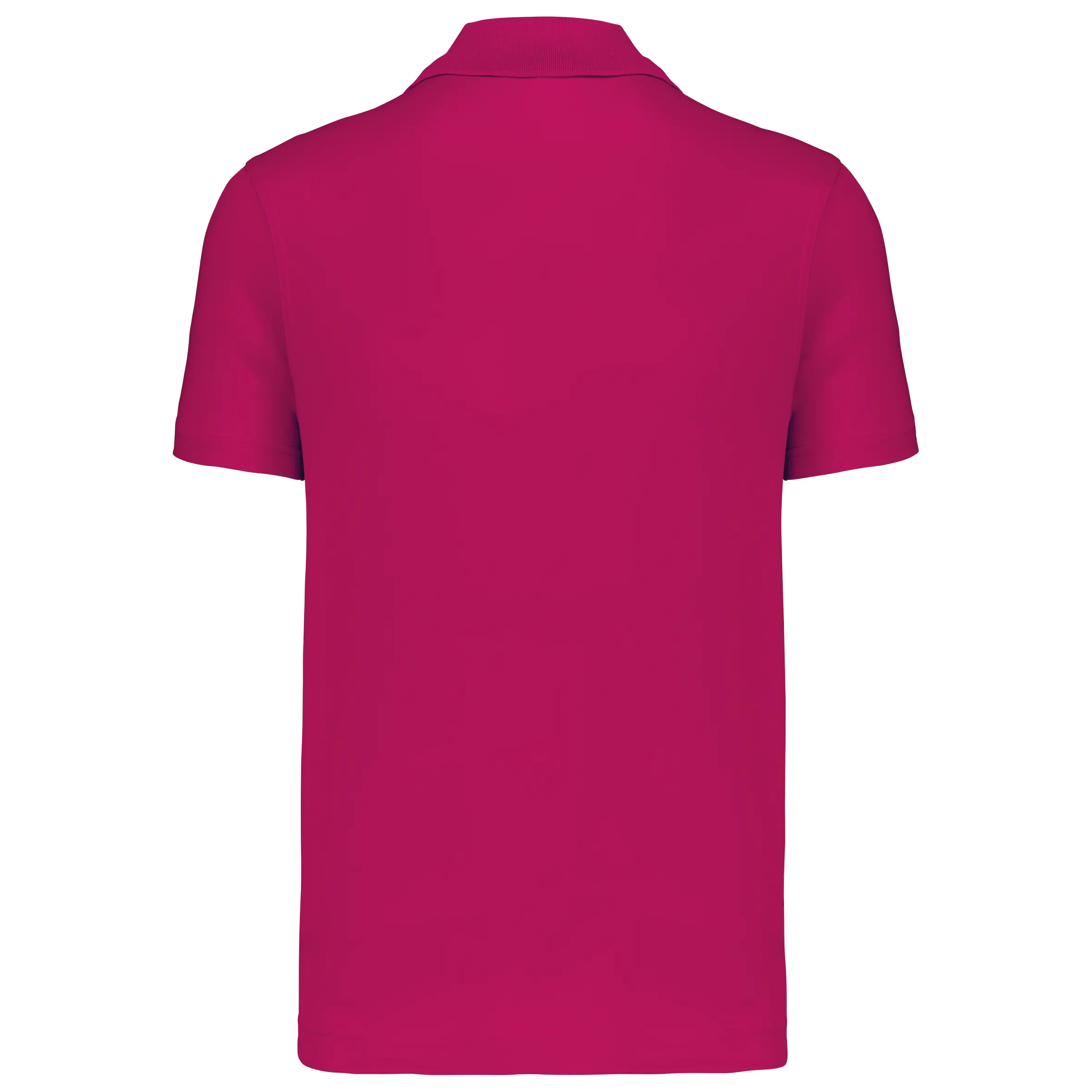 Polo interlock de manga corta hombre