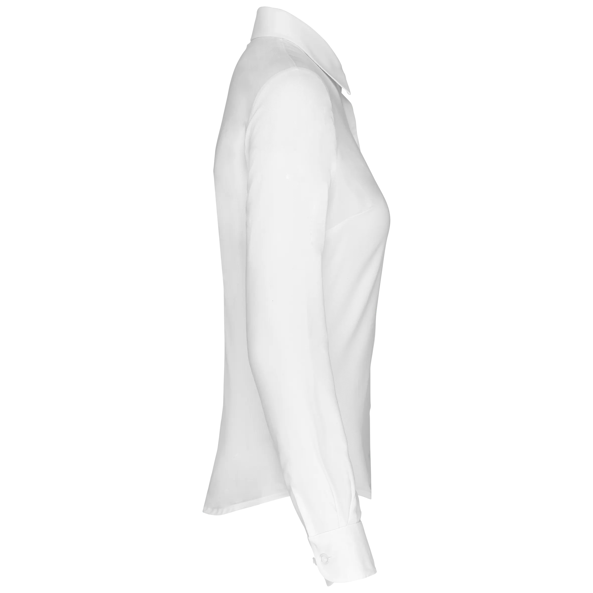 Camisa oxford manga larga mujer