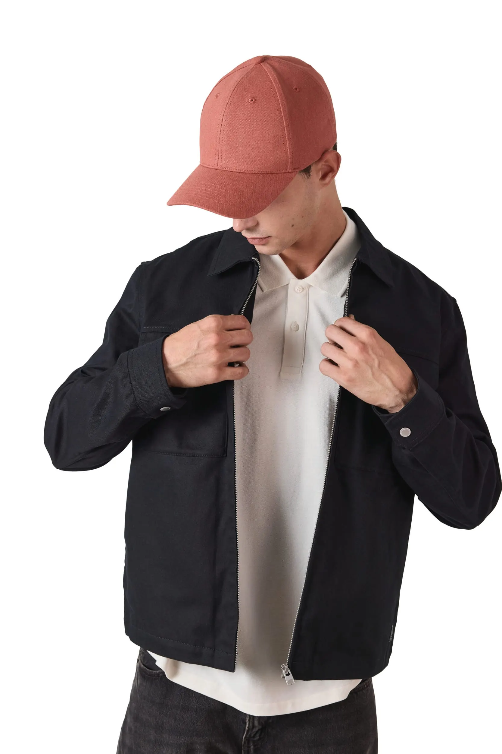 Gorra reciclada de 6 paneles