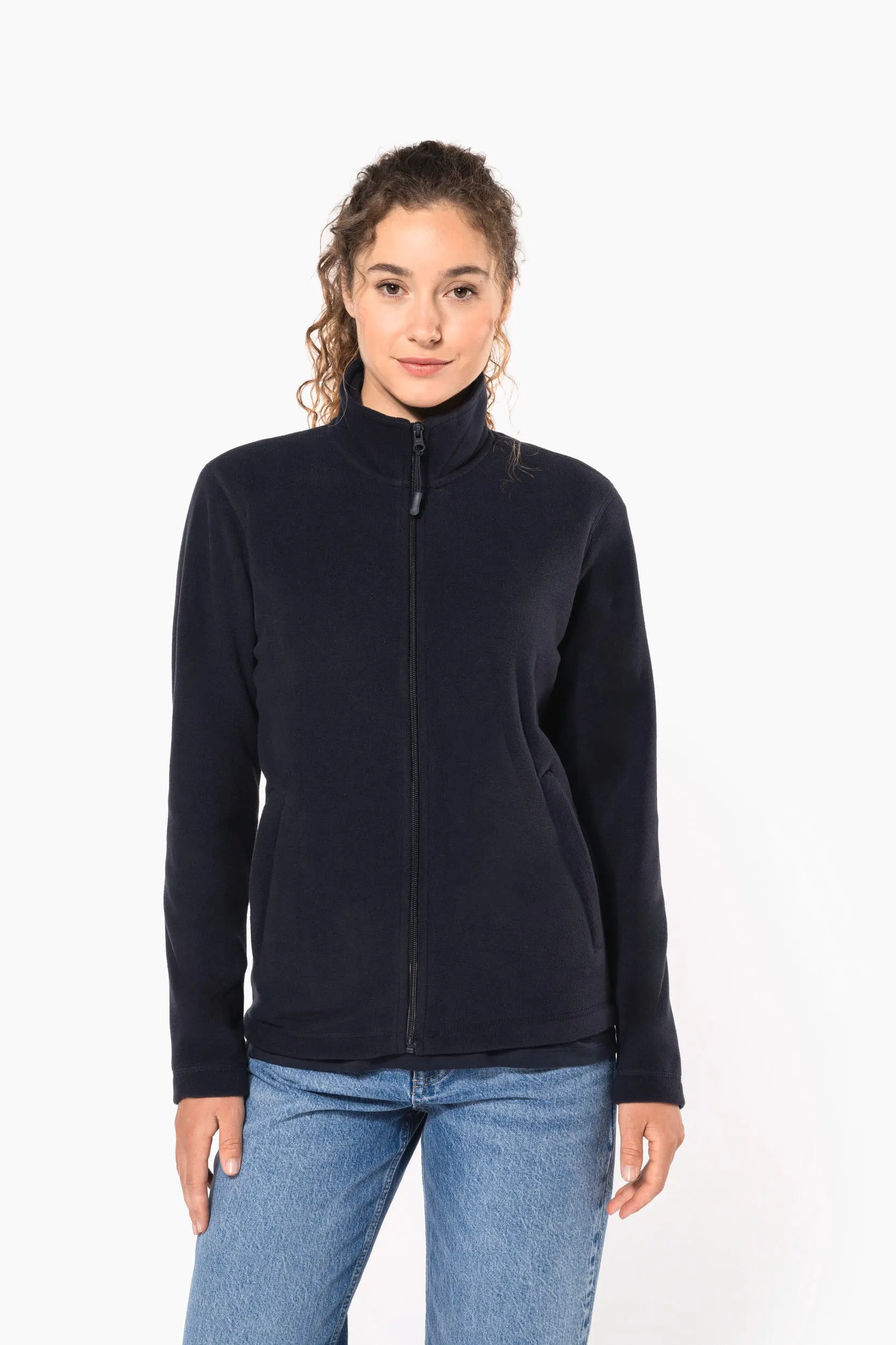 Chaqueta micropolar con cremallera unisex