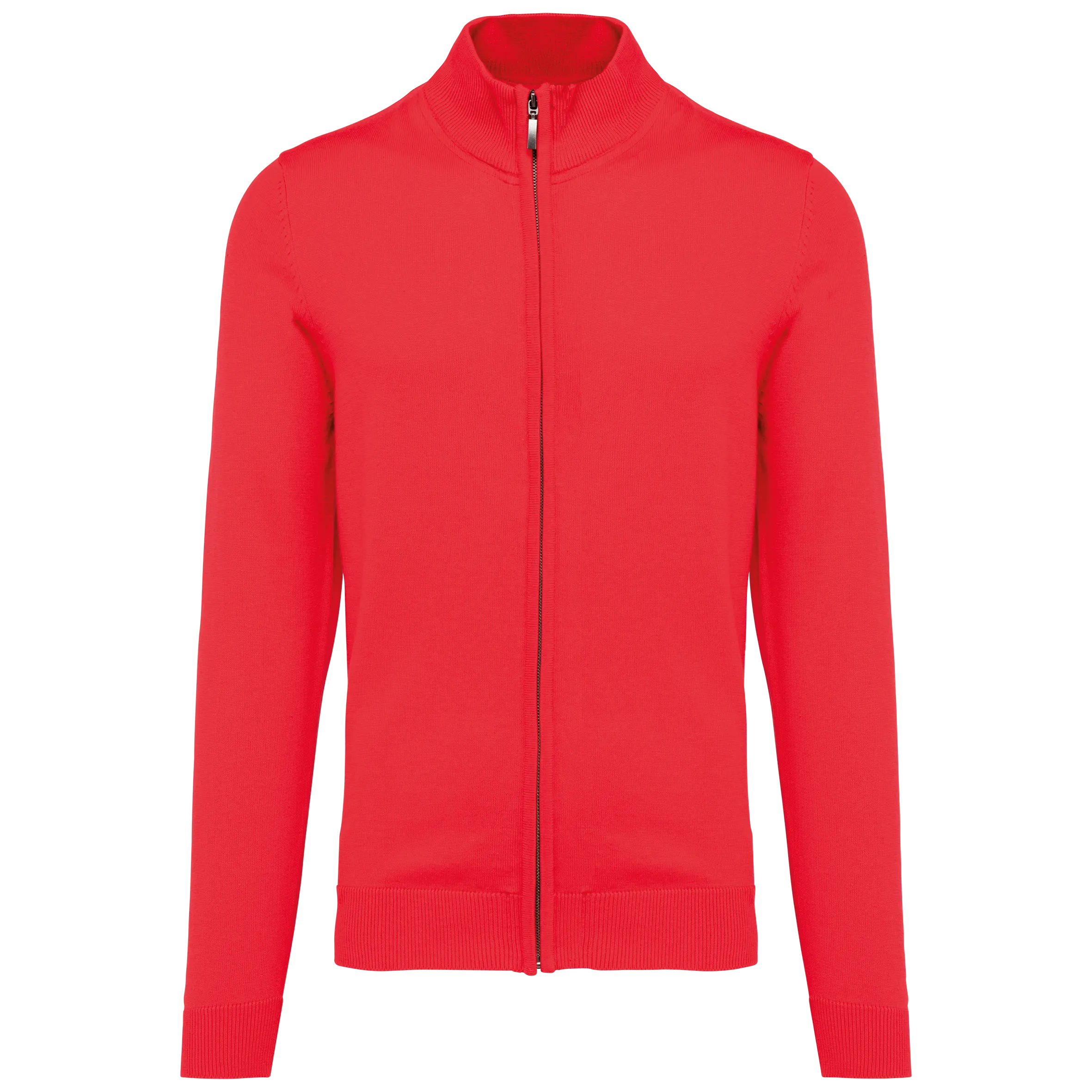 Chaqueta de punto con cremallera hombre