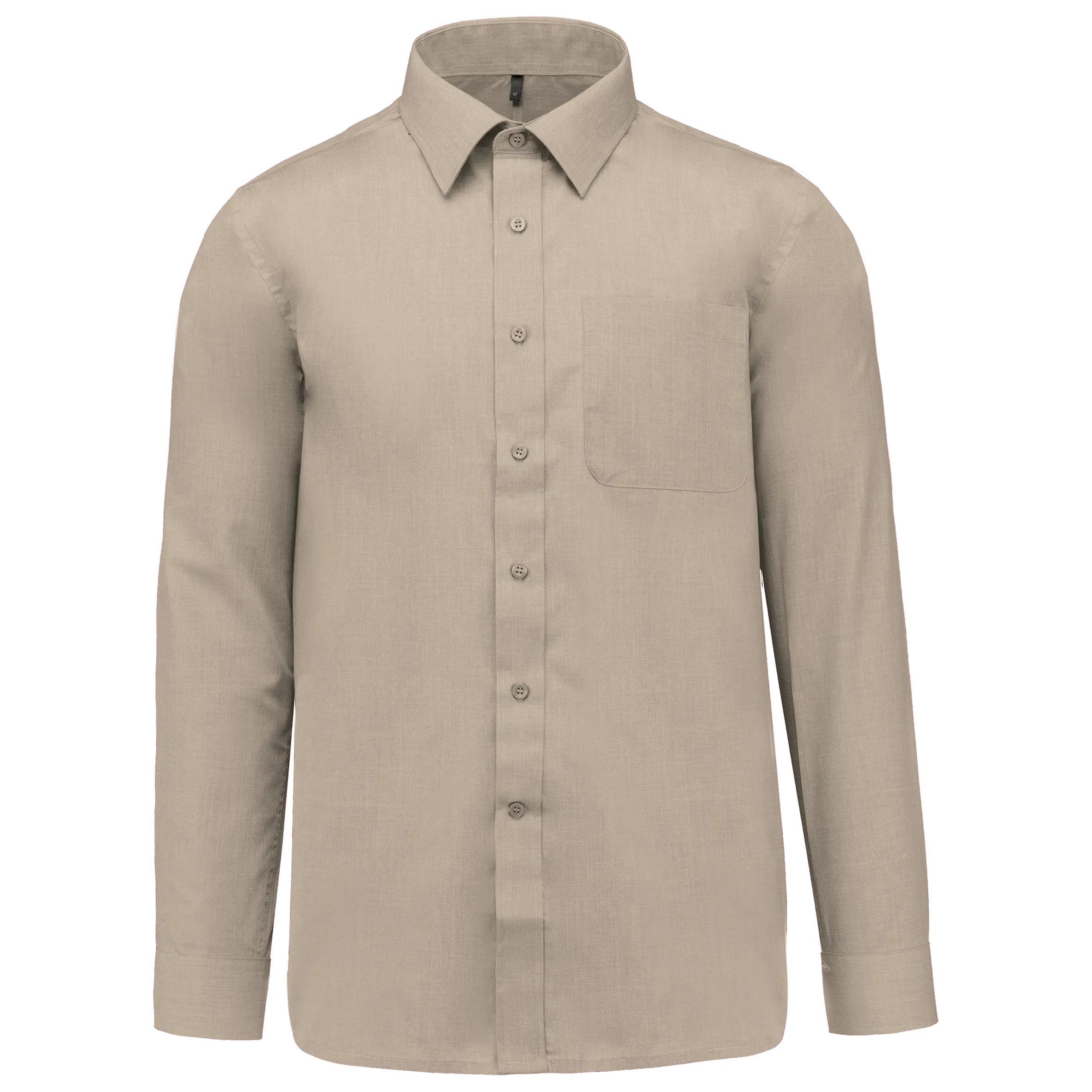 Camisa popelina de polialgodón de fácil cuidado hombre