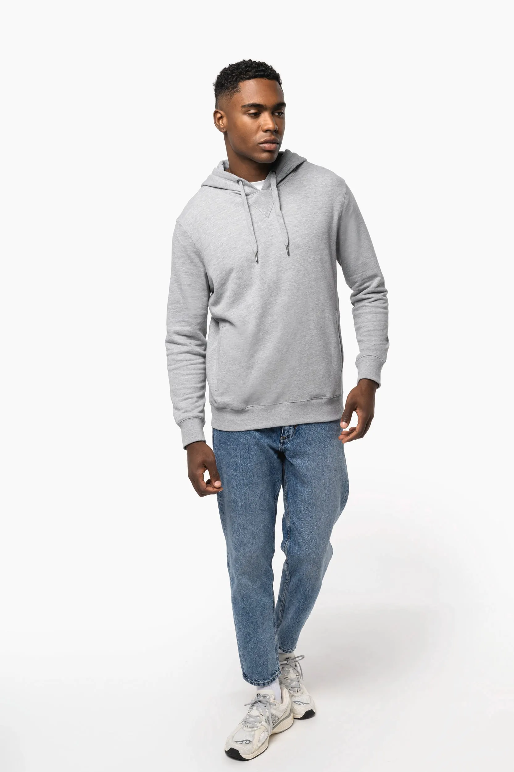 Sudadera ecorresponsable french terry capucha - Unisex