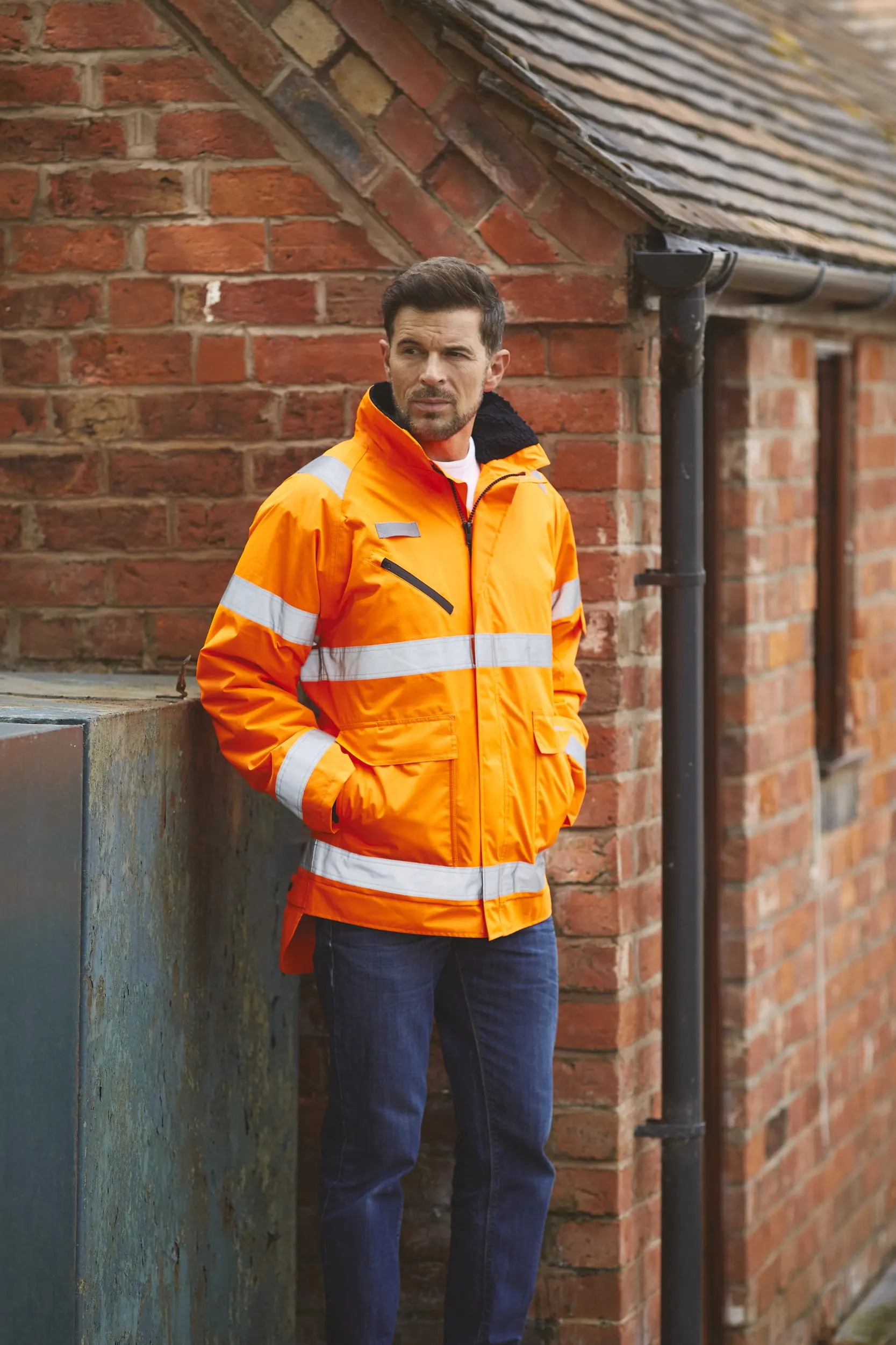 Chaqueta "Fontaine Storm" Alta Visibilidad