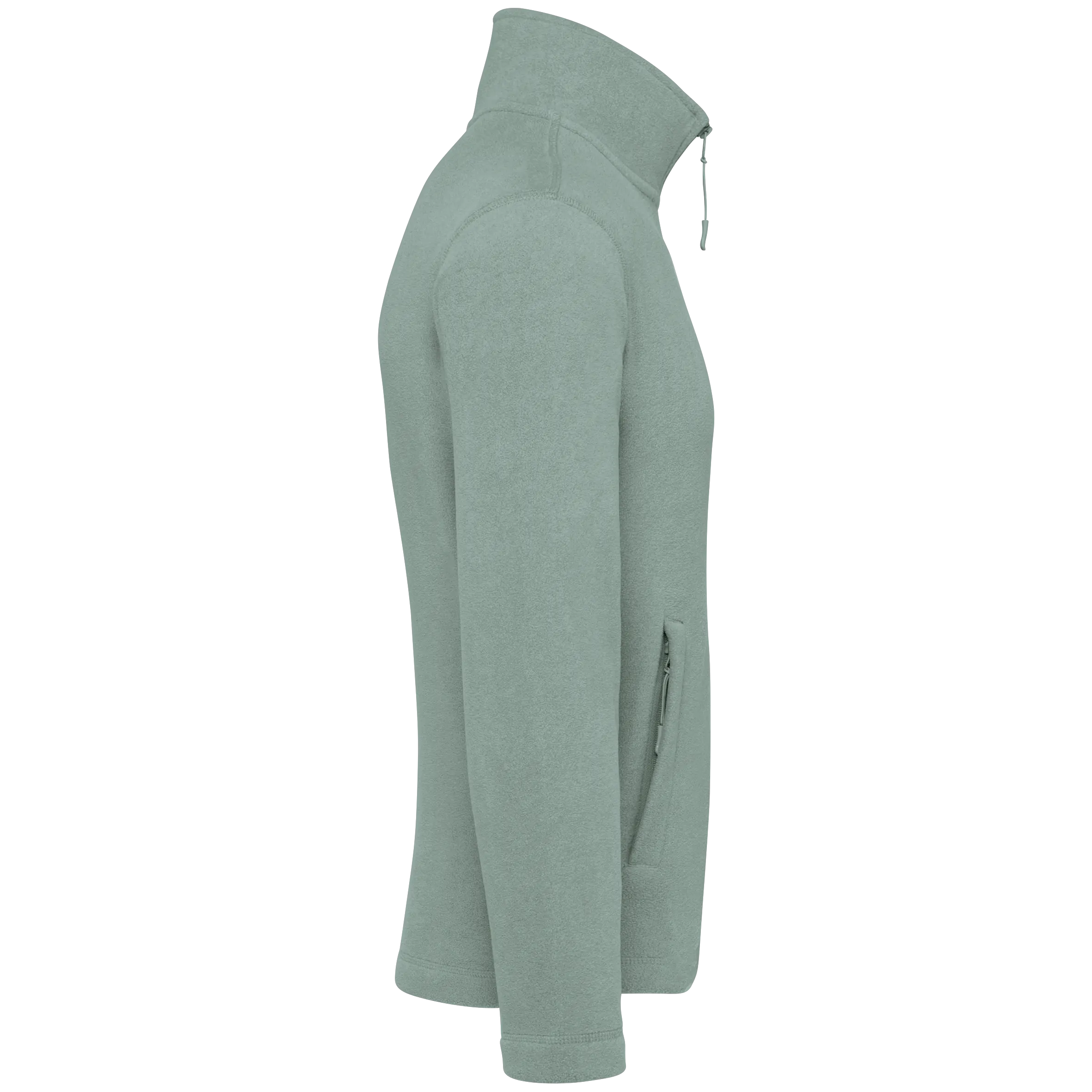 Chaqueta micropolar con cremallera hombre