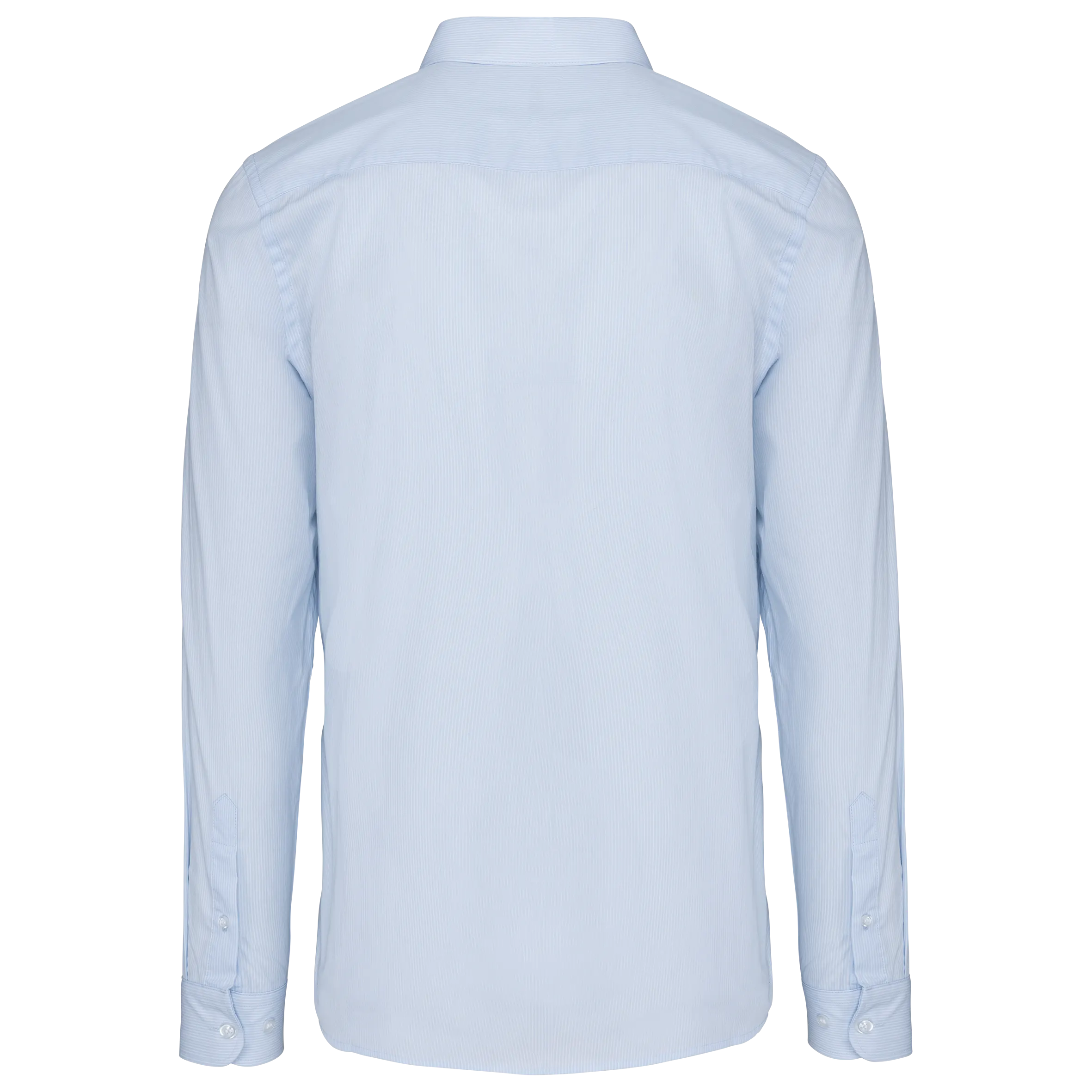 Striped Pale Blue / White