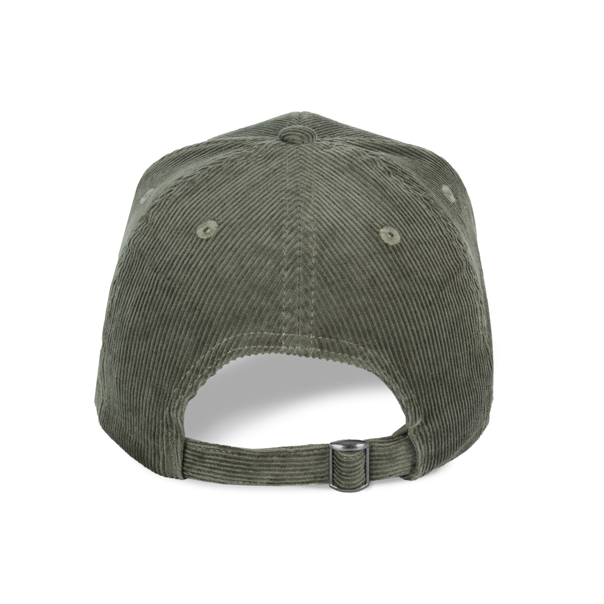 Gorra de pana ecorresponsable 6 paneles unisex