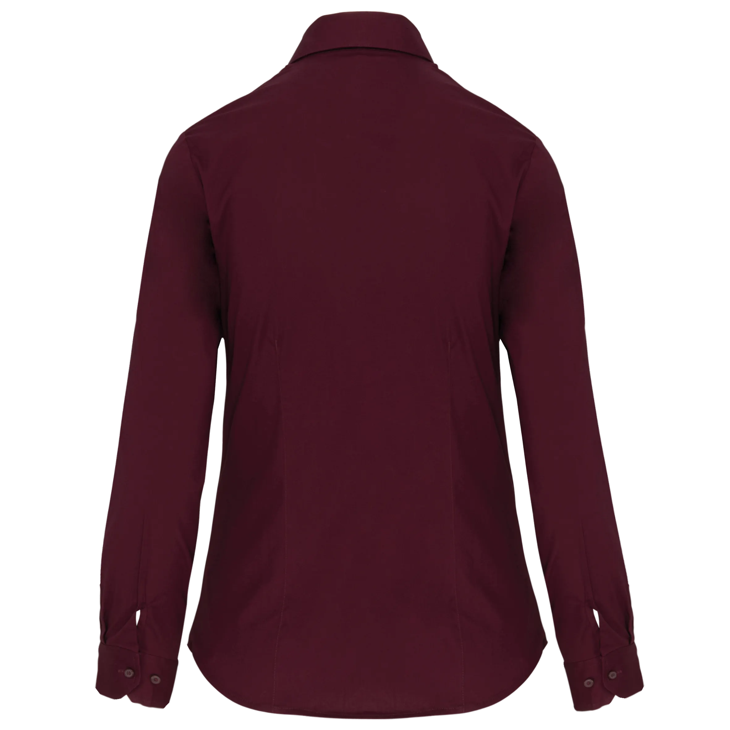 Camisa stretch manga larga mujer