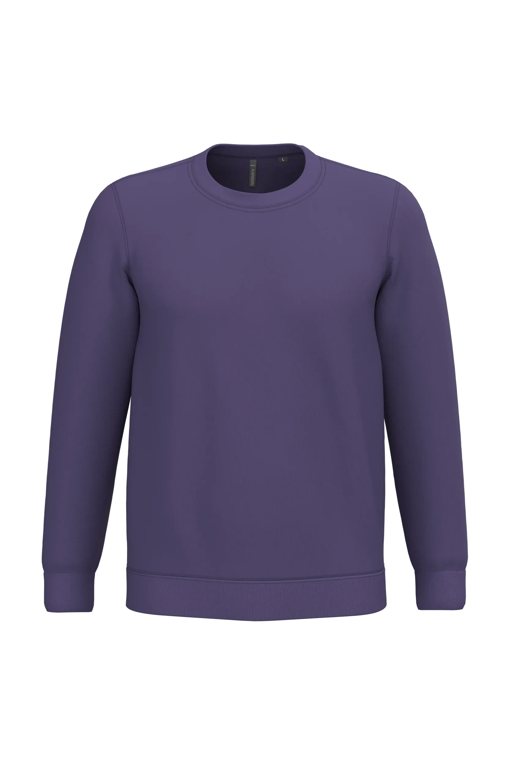 Sudadera cuello redondo