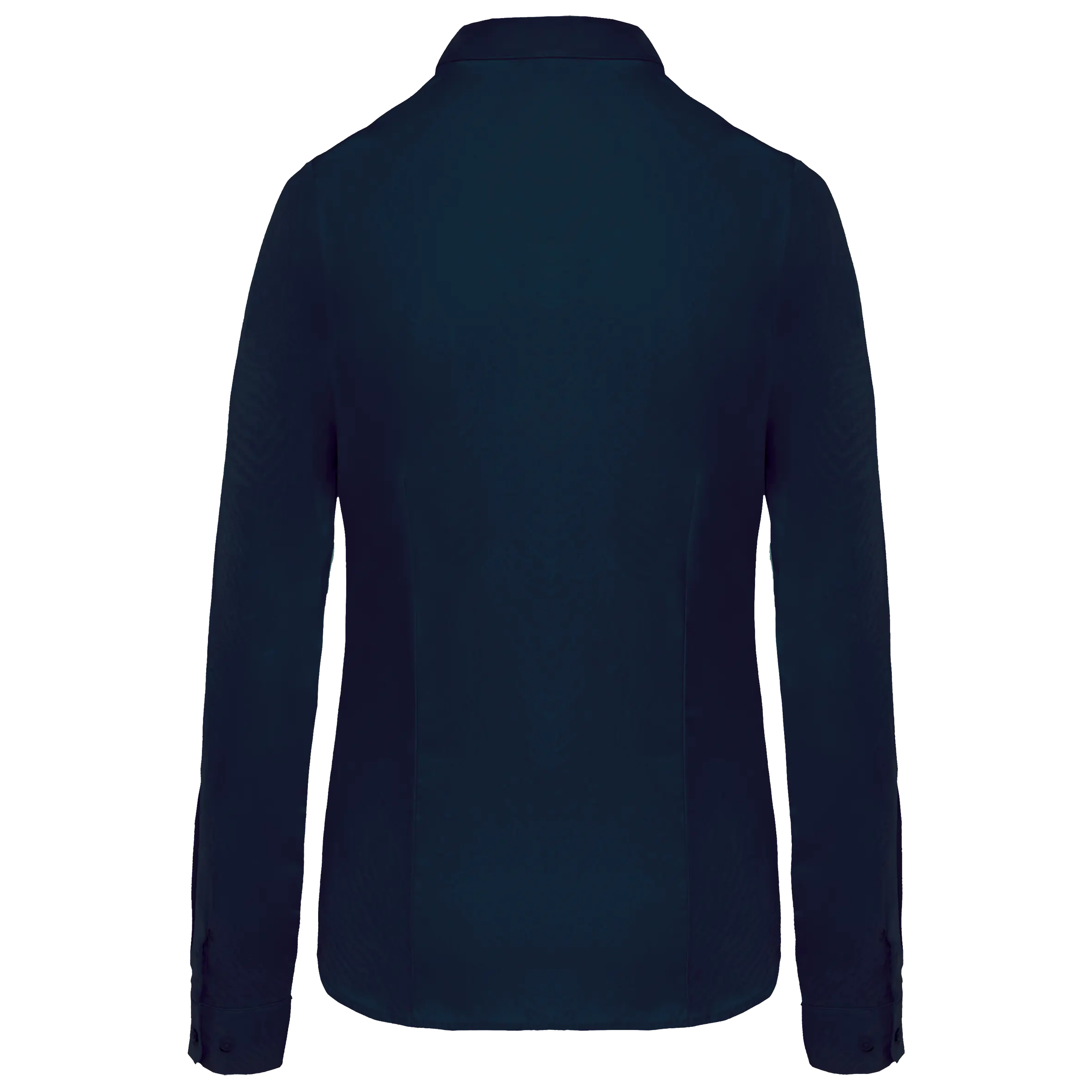 Camisa popelina manga larga mujer
