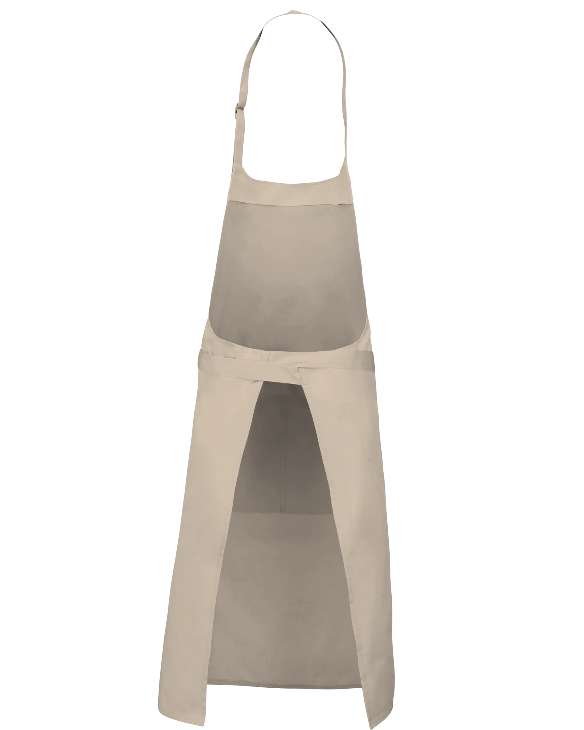 Delantal poliéster/algodón con bolsillo