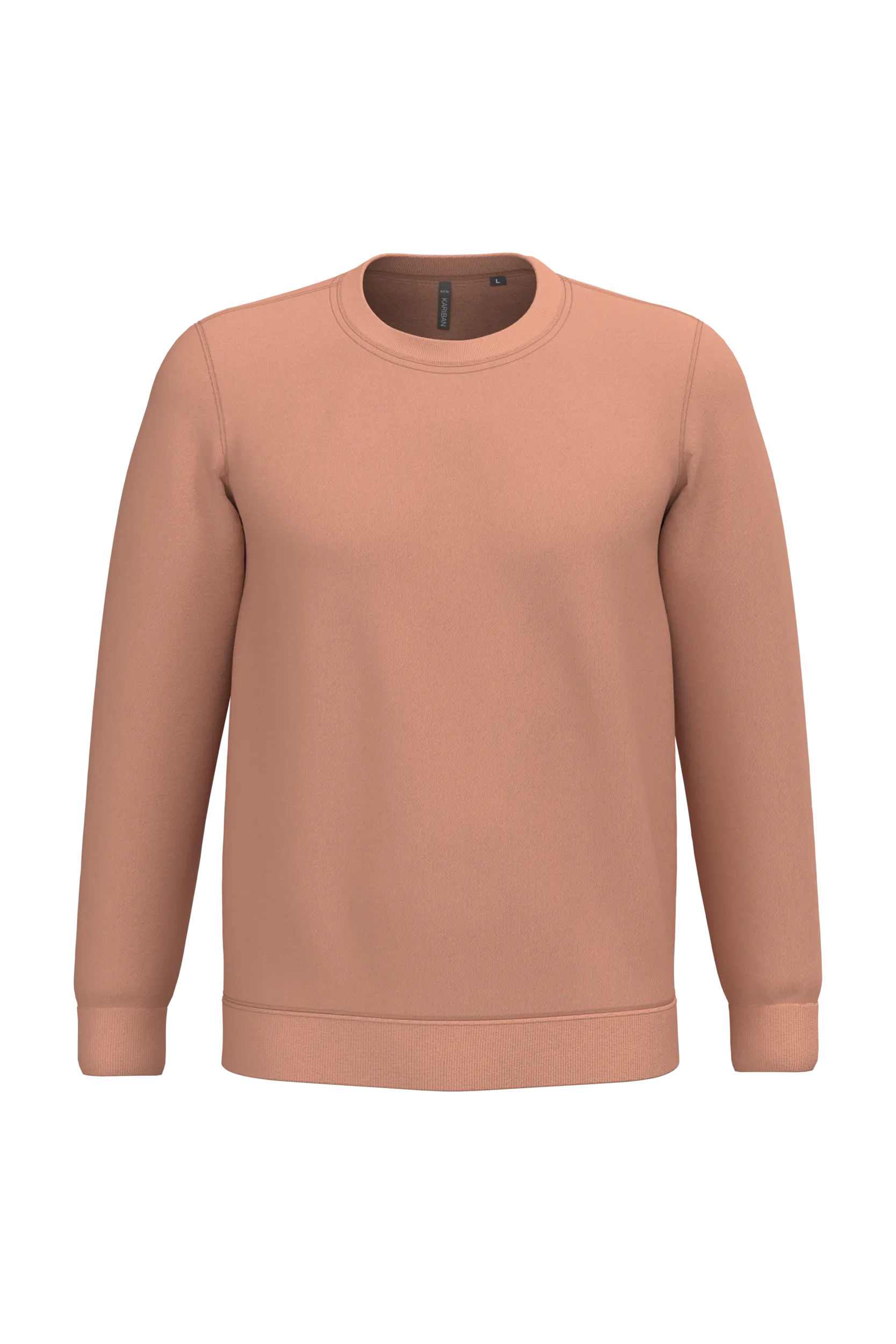 Sudadera cuello redondo