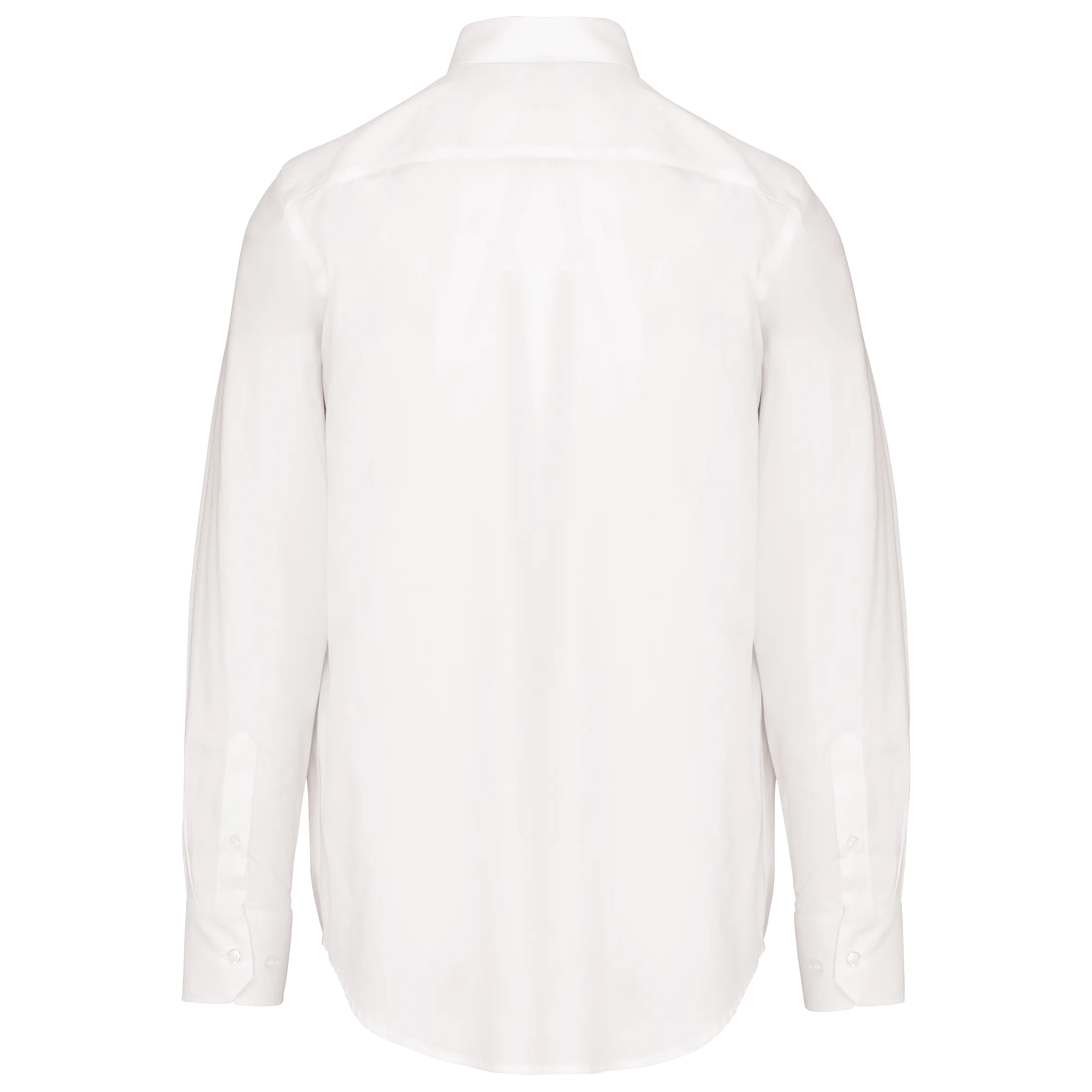 Camisa no-plancha manga larga hombre