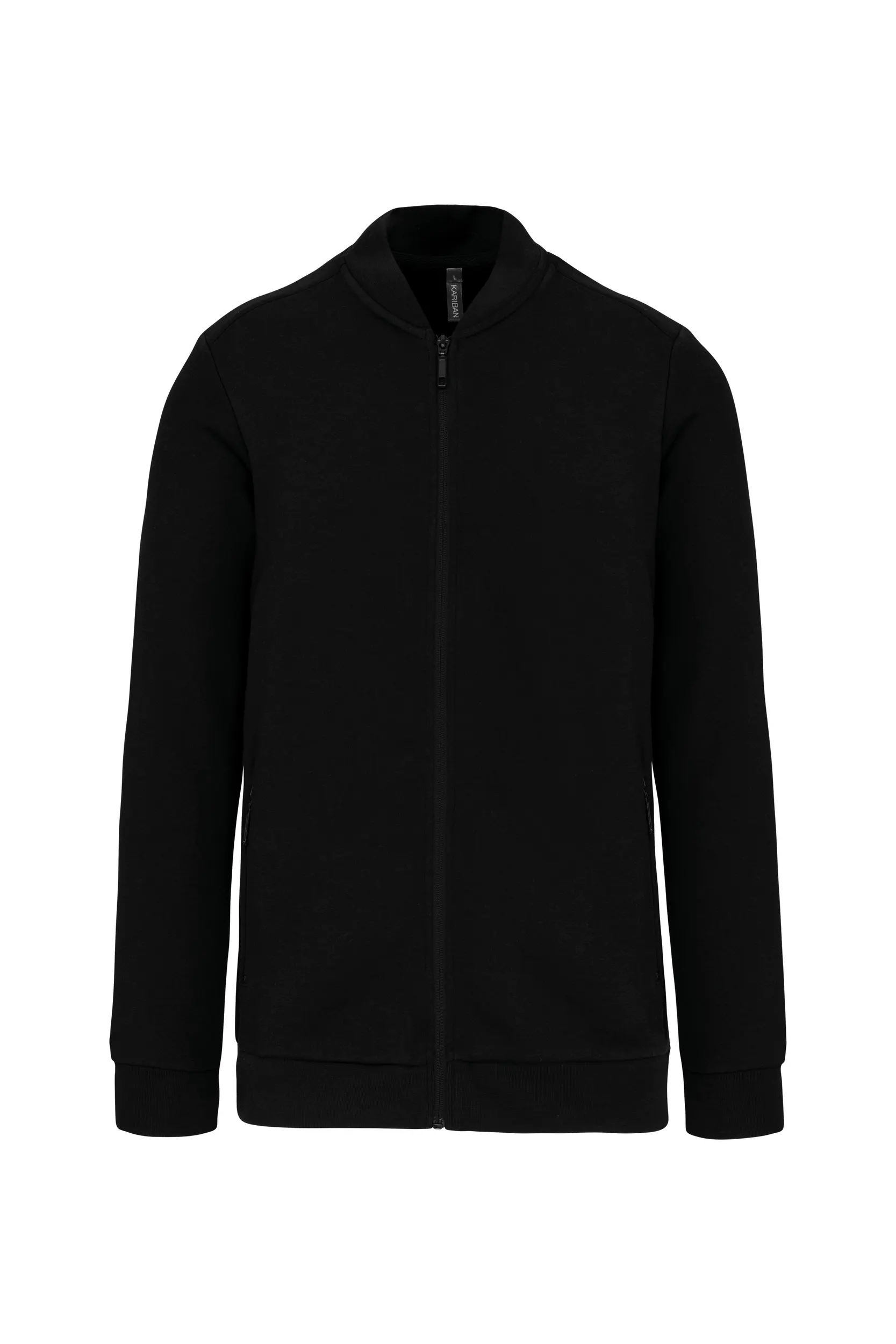 Chaqueta de felpa con cremallera