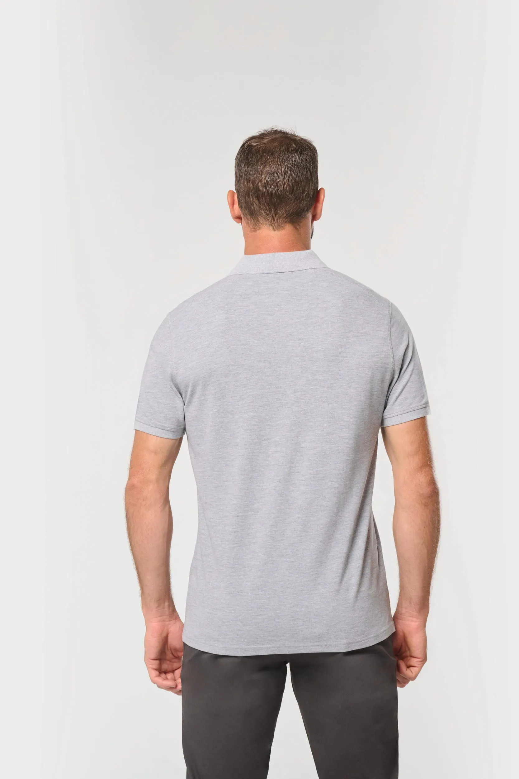 Polo ecorresponsable con bolsillo en el pecho unisex