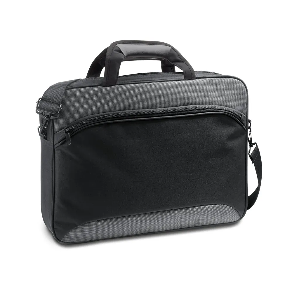SANTANA. Maletín para portátil de 15.6'' en poliéster 600D 2Tone y 300D