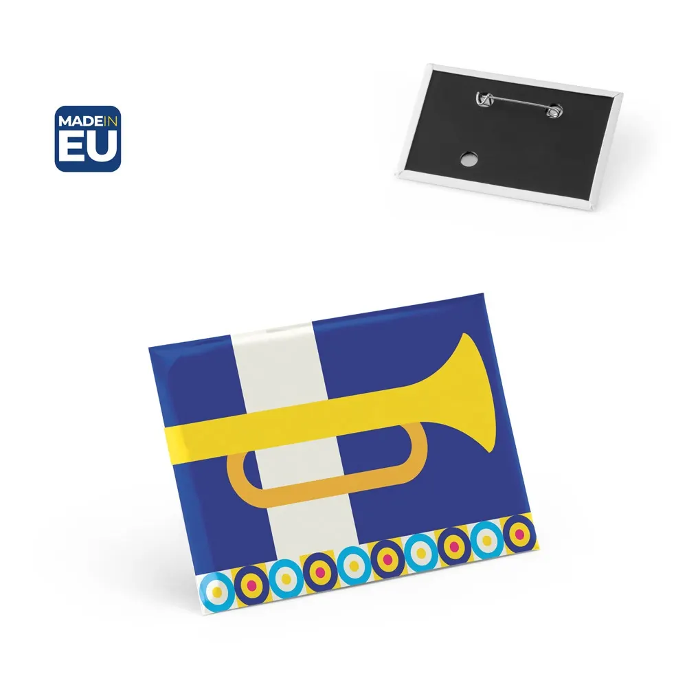 Button P'IN 14. Button P'IN 14. Pin rectangular horizontal con pin