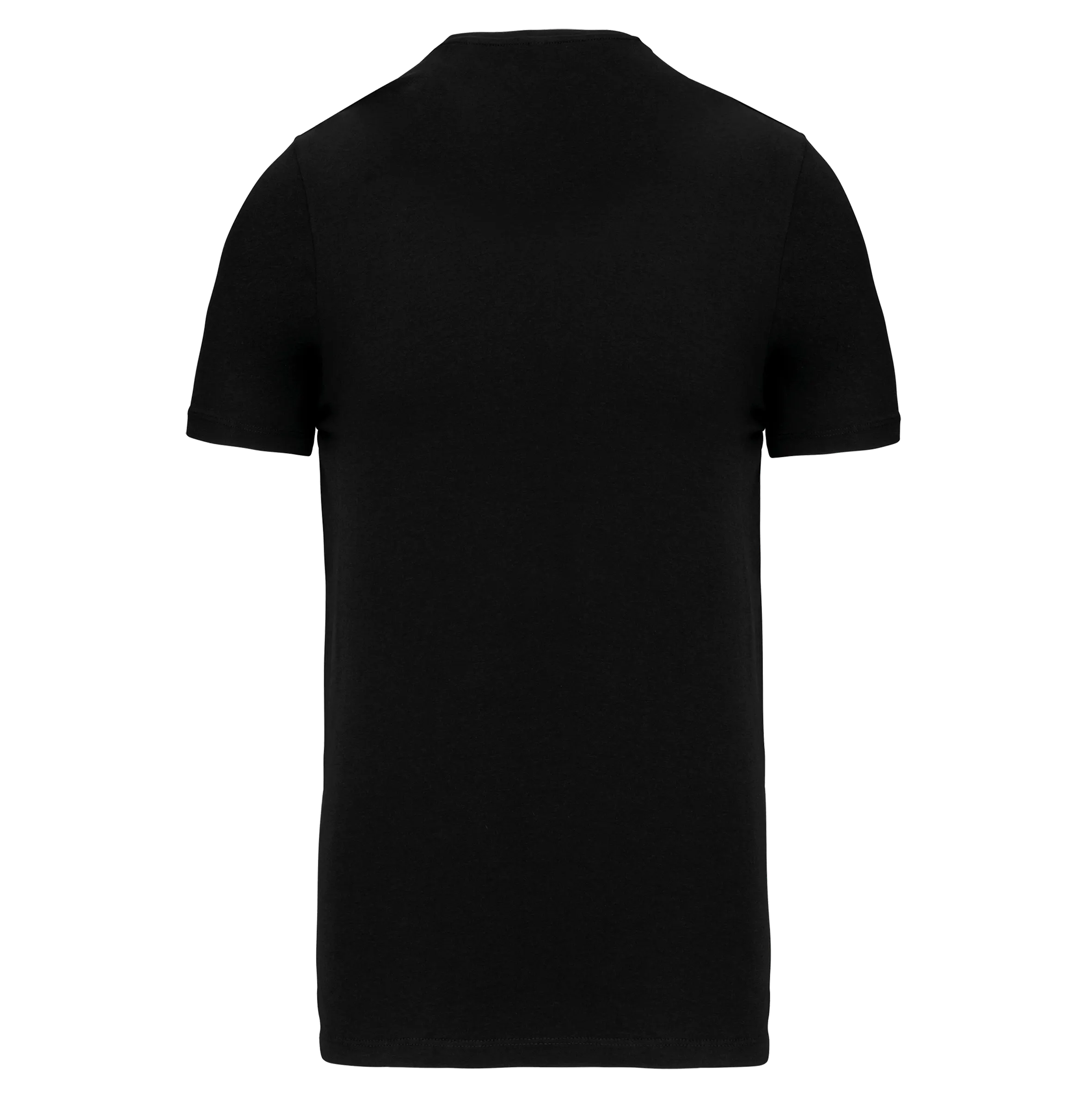 Camiseta con elastano cuello de pico hombre