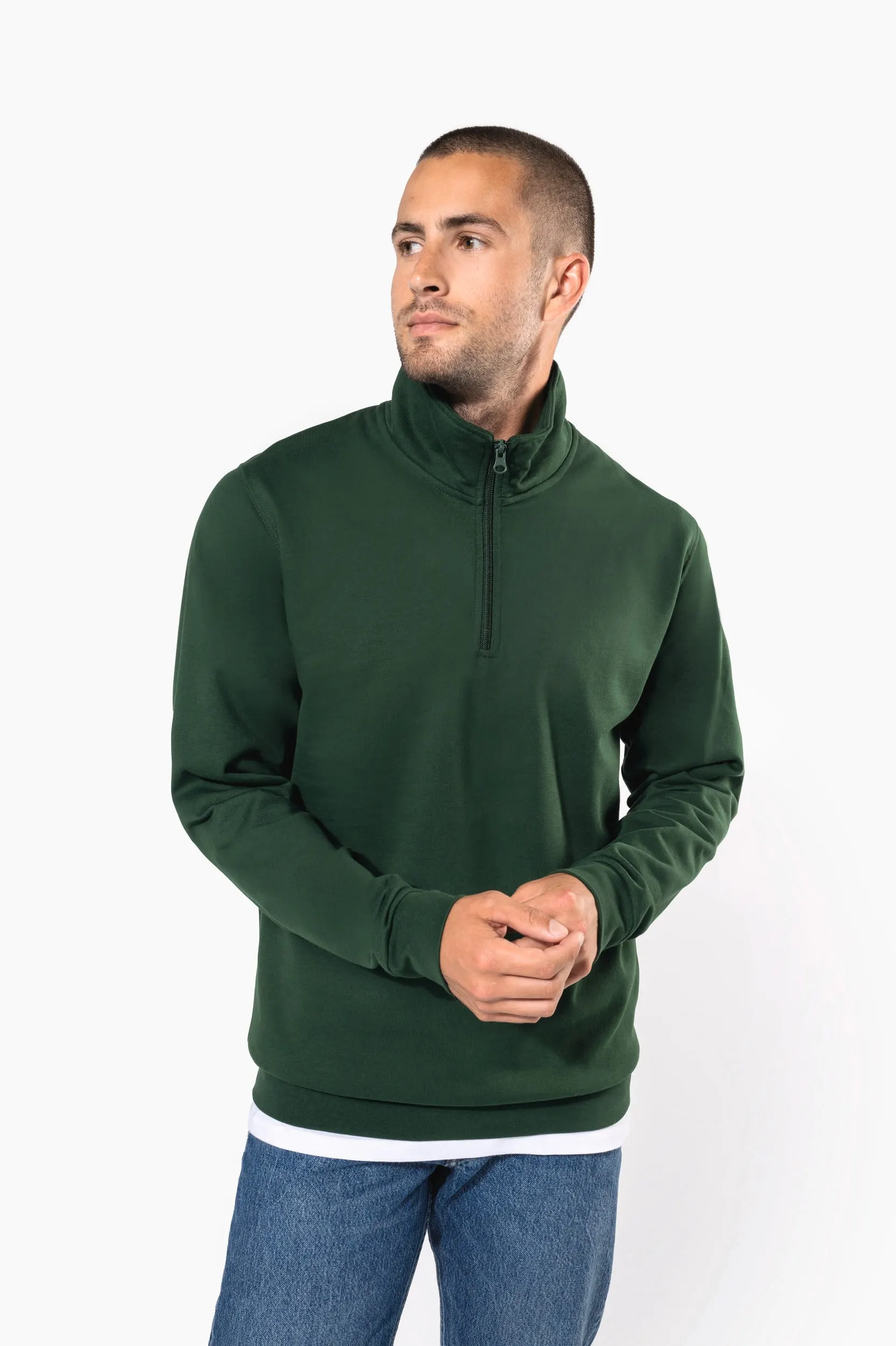 Sudadera 1/4 cremallera