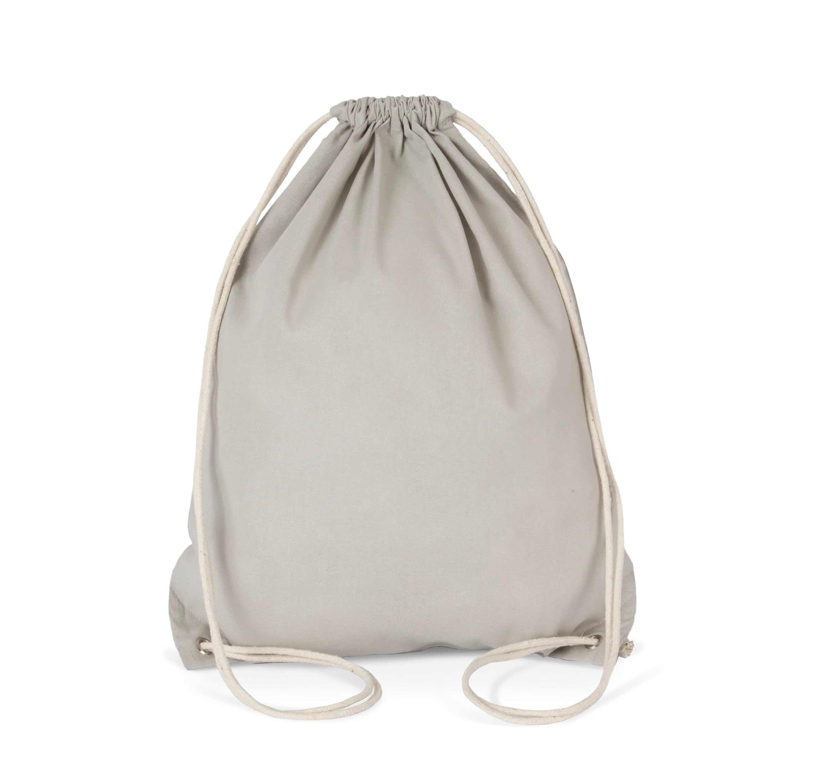 Mochila de algodón con cordones
