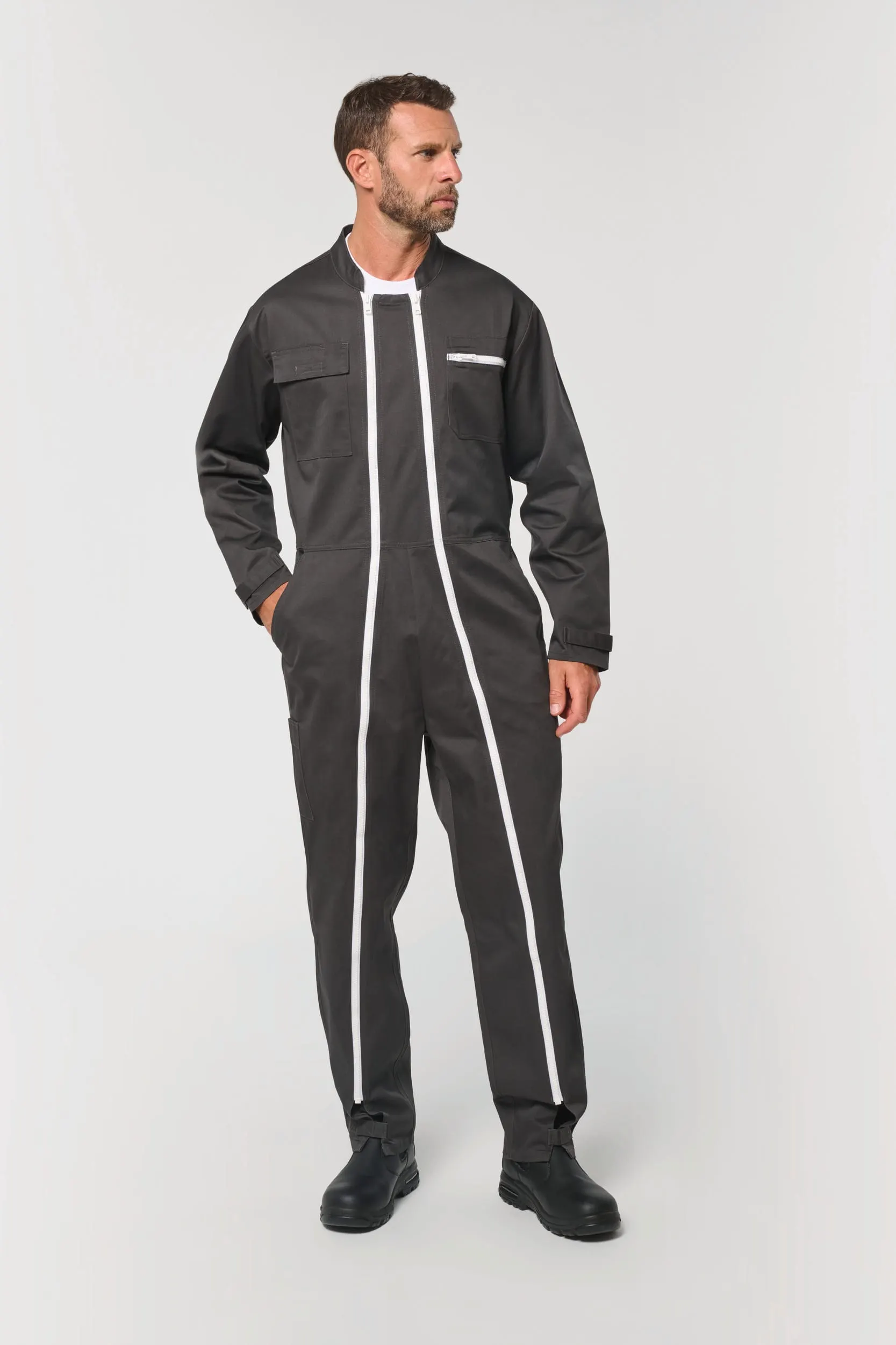 Mono con doble cremallera unisex