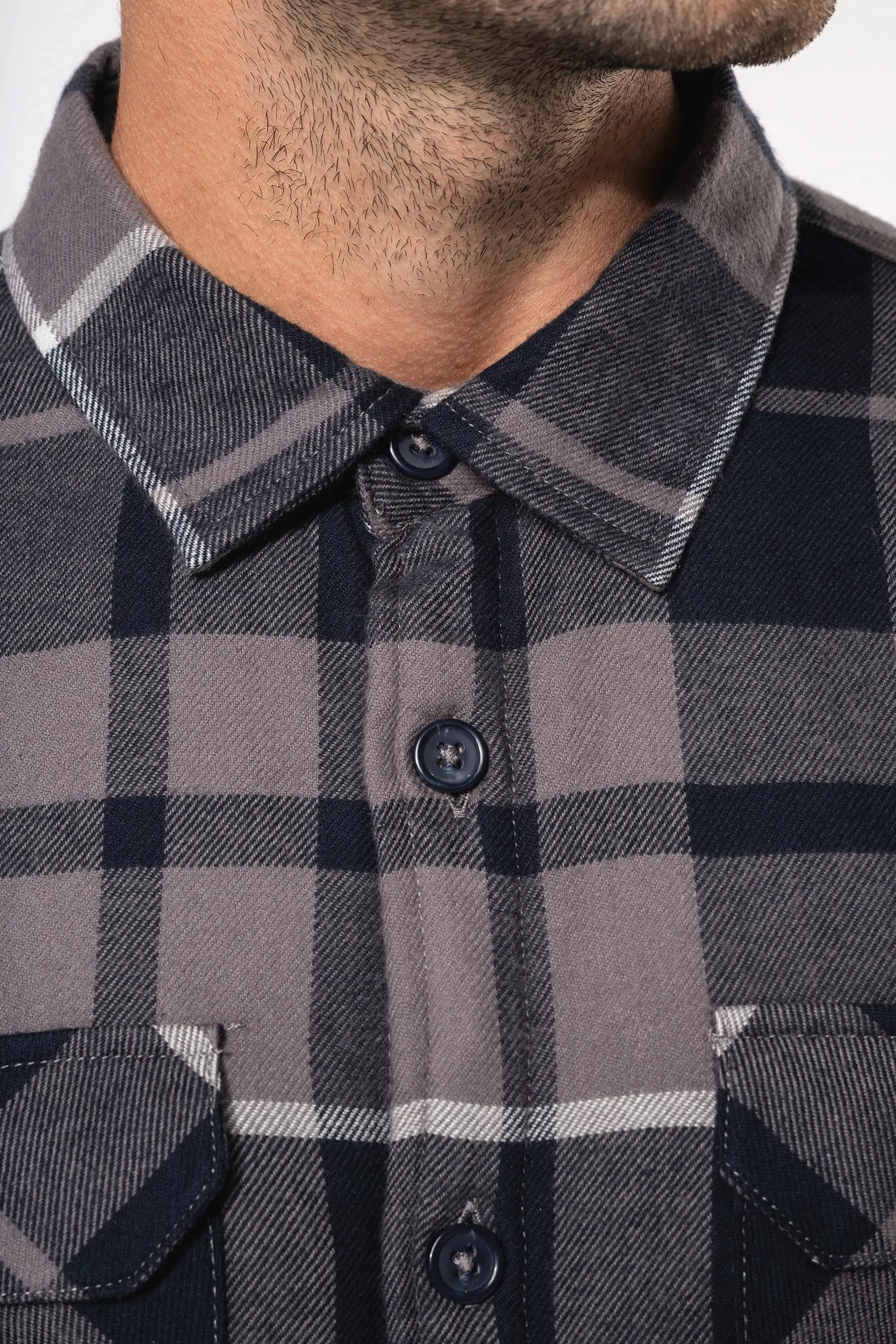 Sobrecamisa leñador forro de sherpa