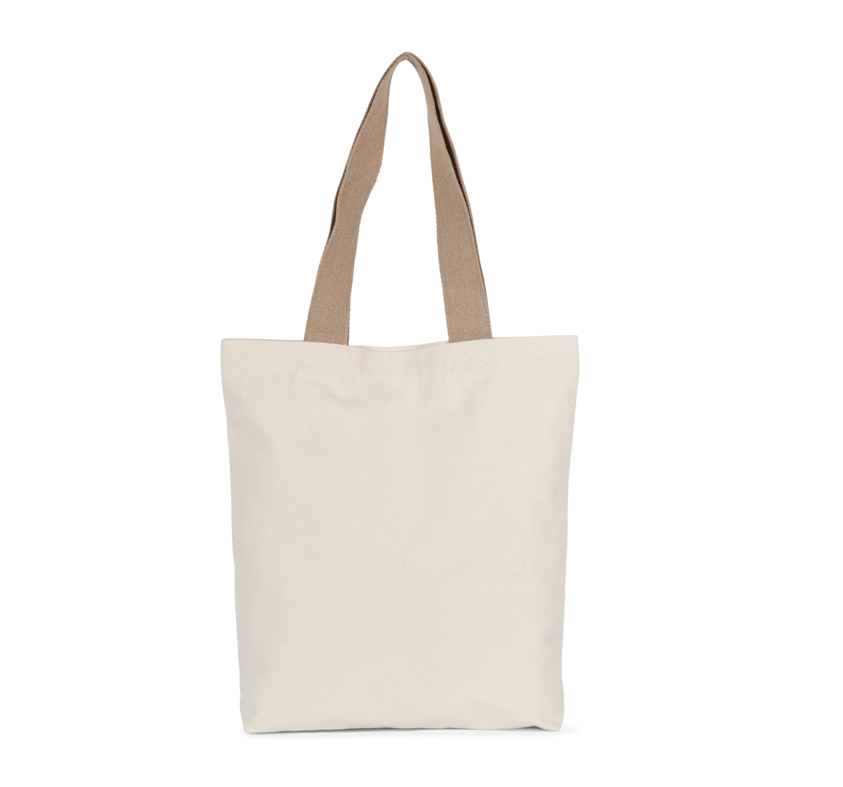 Bolsa shopper reciclada con fondo plano