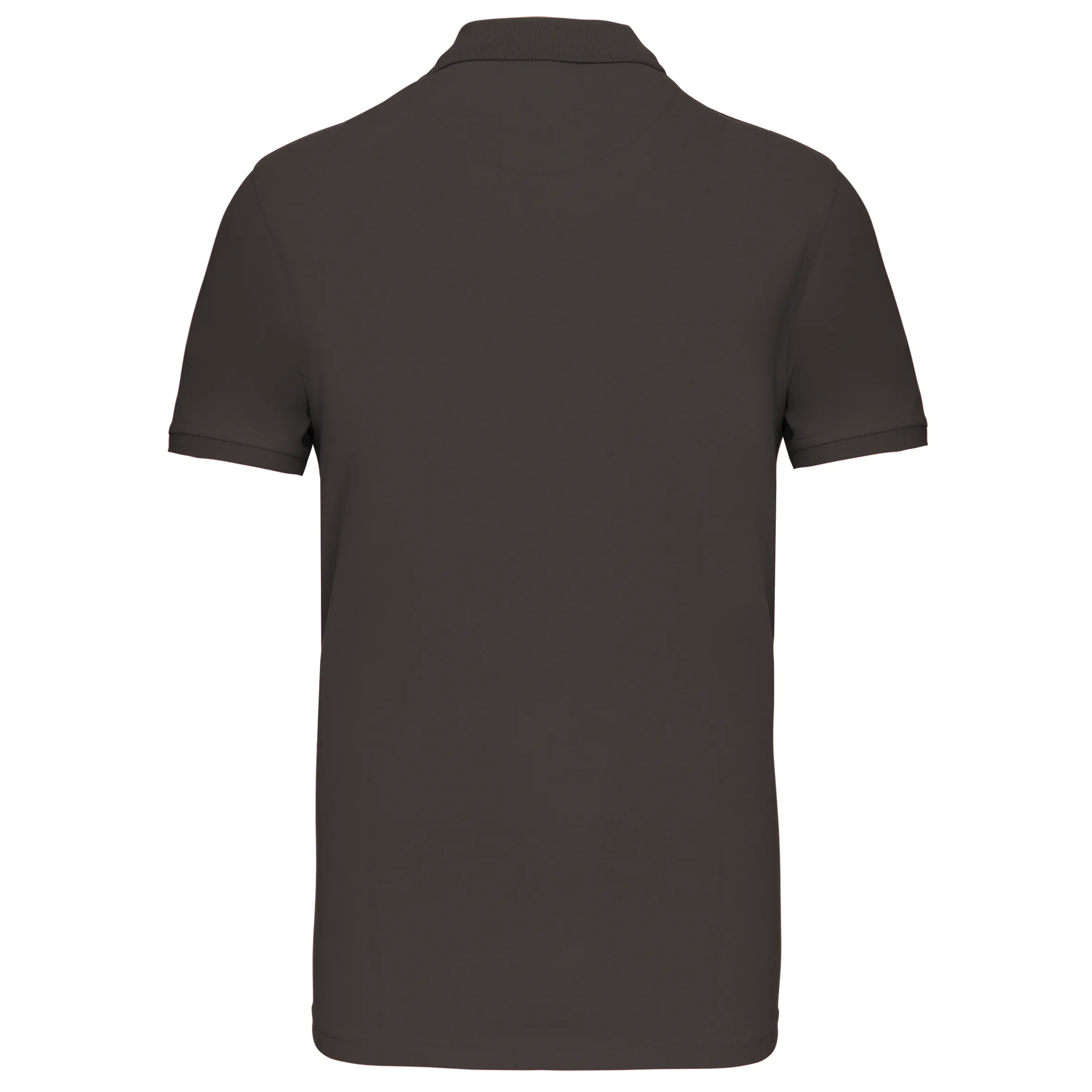 Polo de punto piqué manga corta hombre