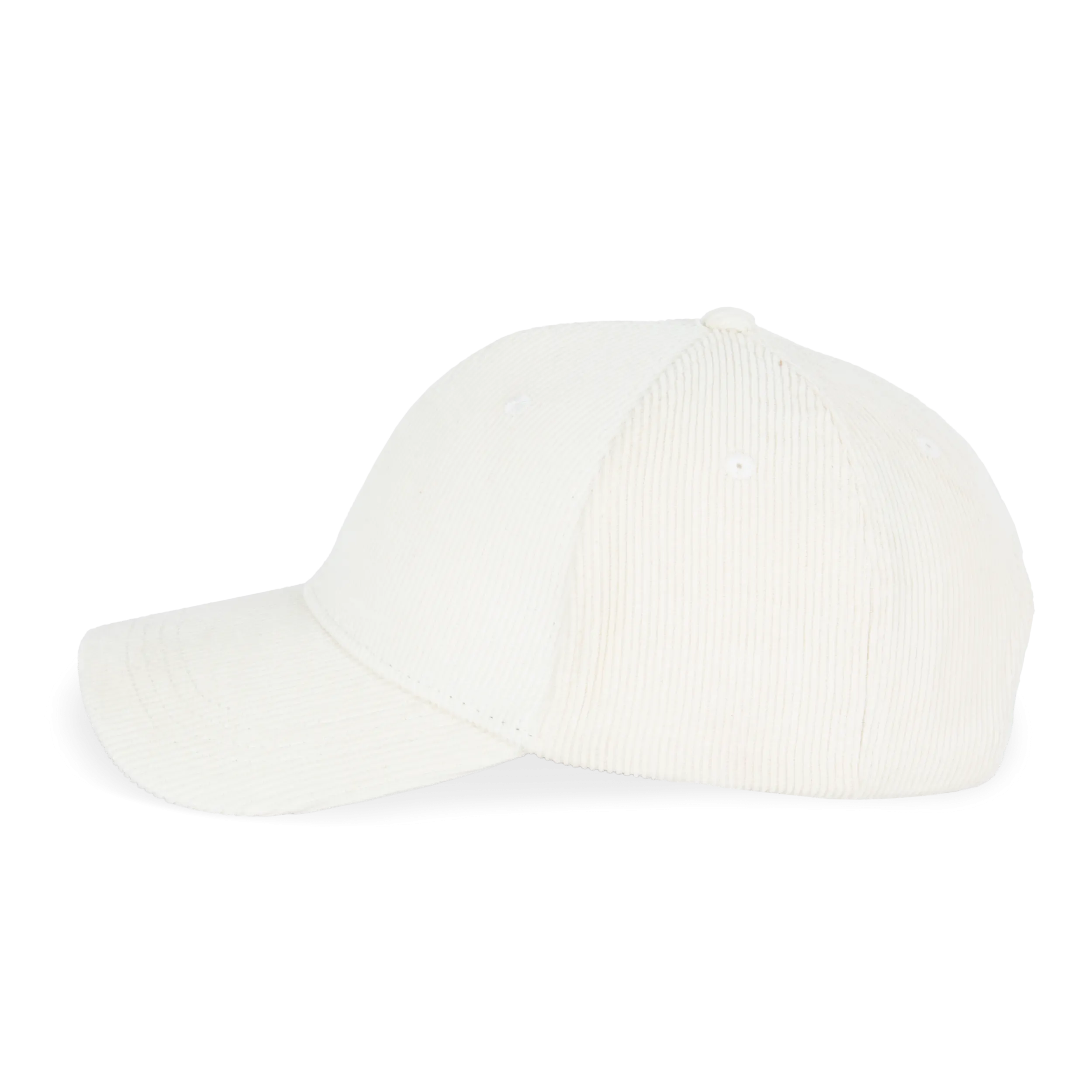 Gorra de pana ecorresponsable 6 paneles unisex
