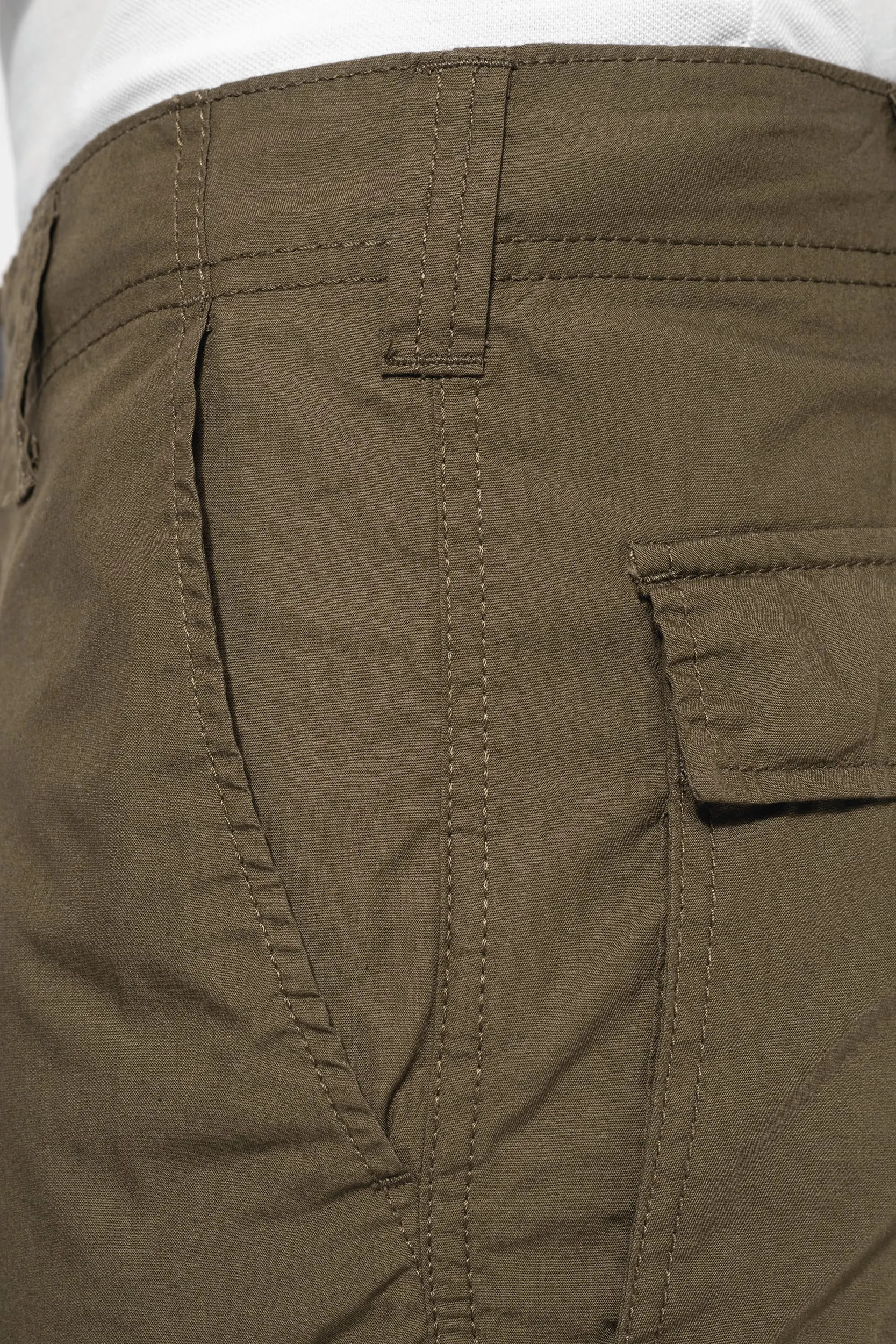 Bermuda ligera multibolsillos para hombre