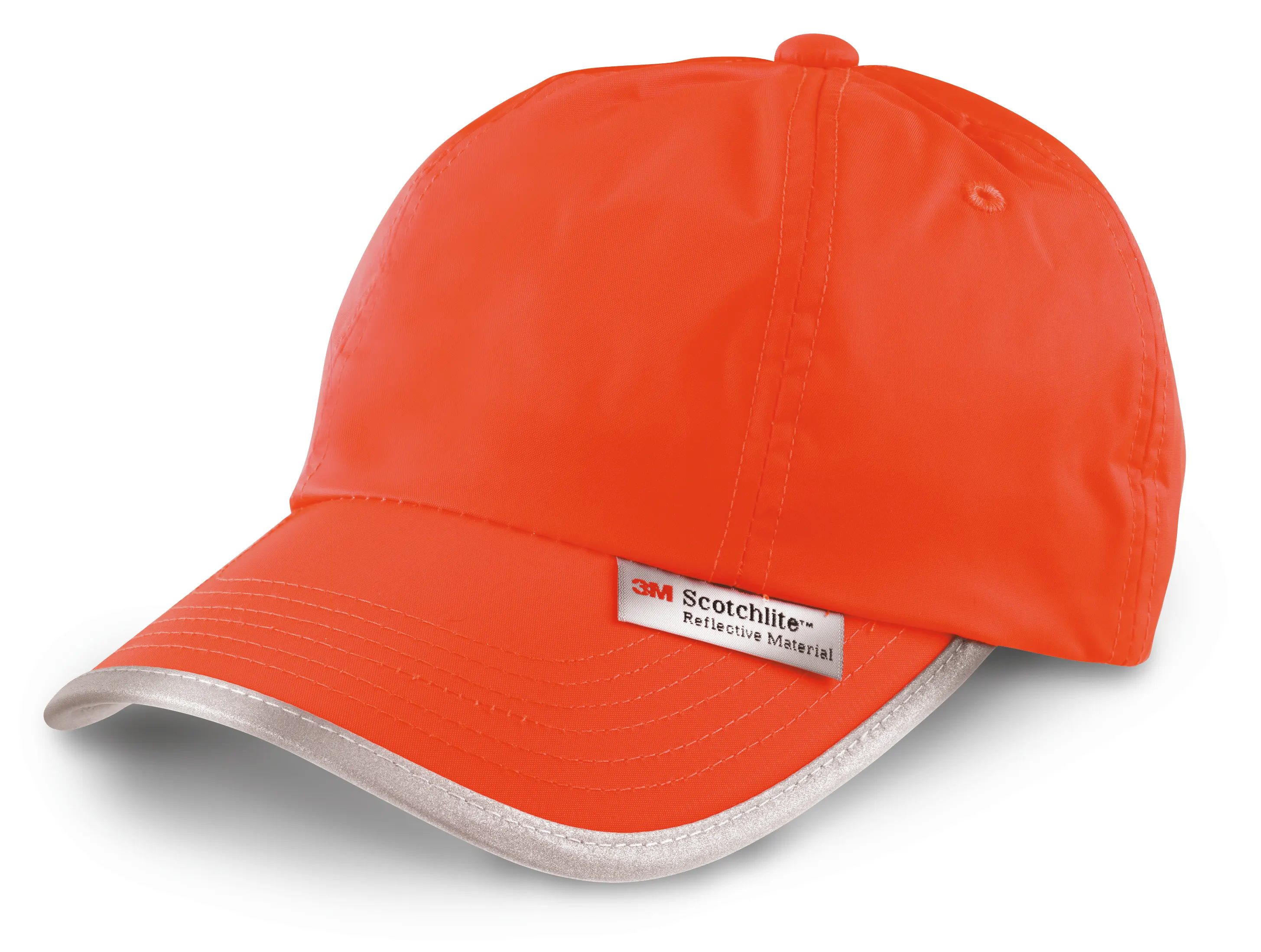 Gorra con bordes reflectantes