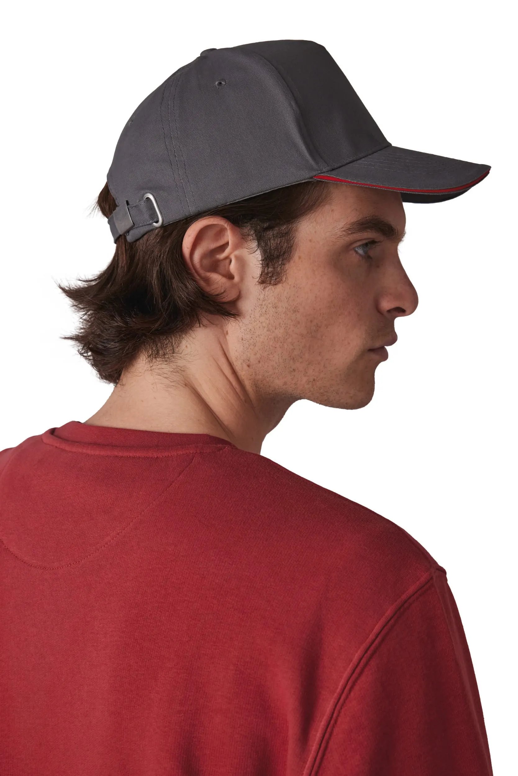 Gorra con sandwich contrastado 5 paneles