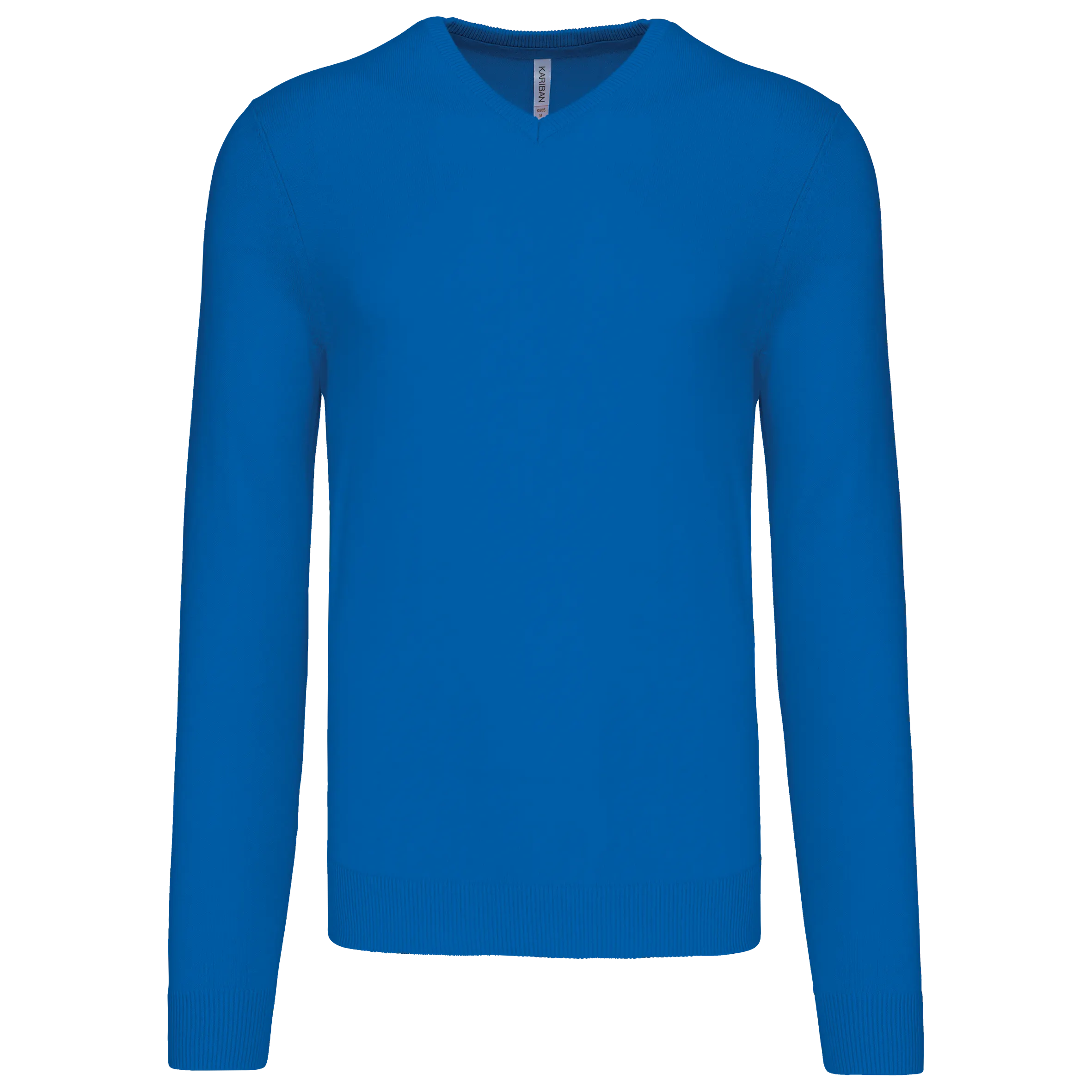 Jersey cuello de pico hombre