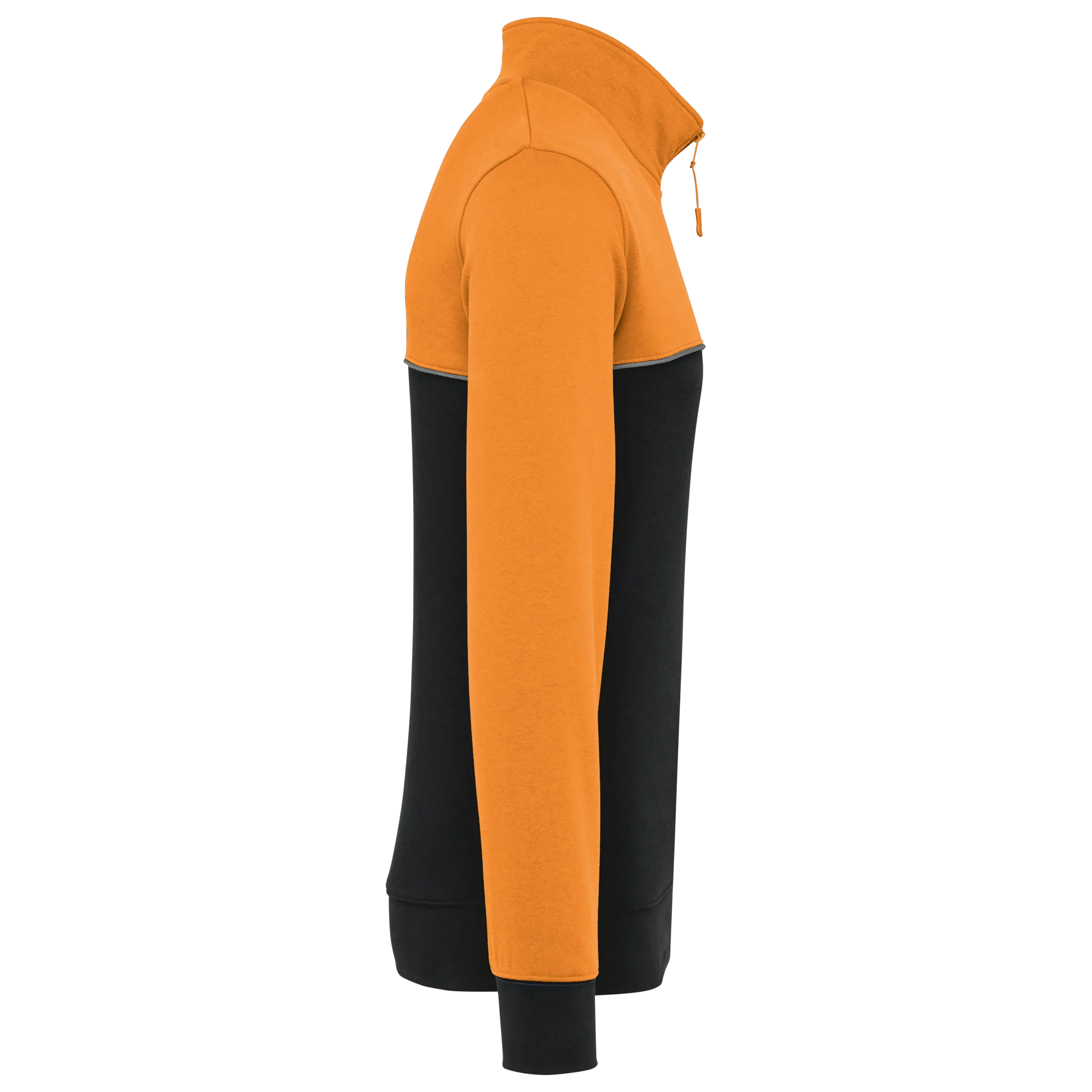 Sudadera 1/4 cremallera ecorresponsable– Unisex