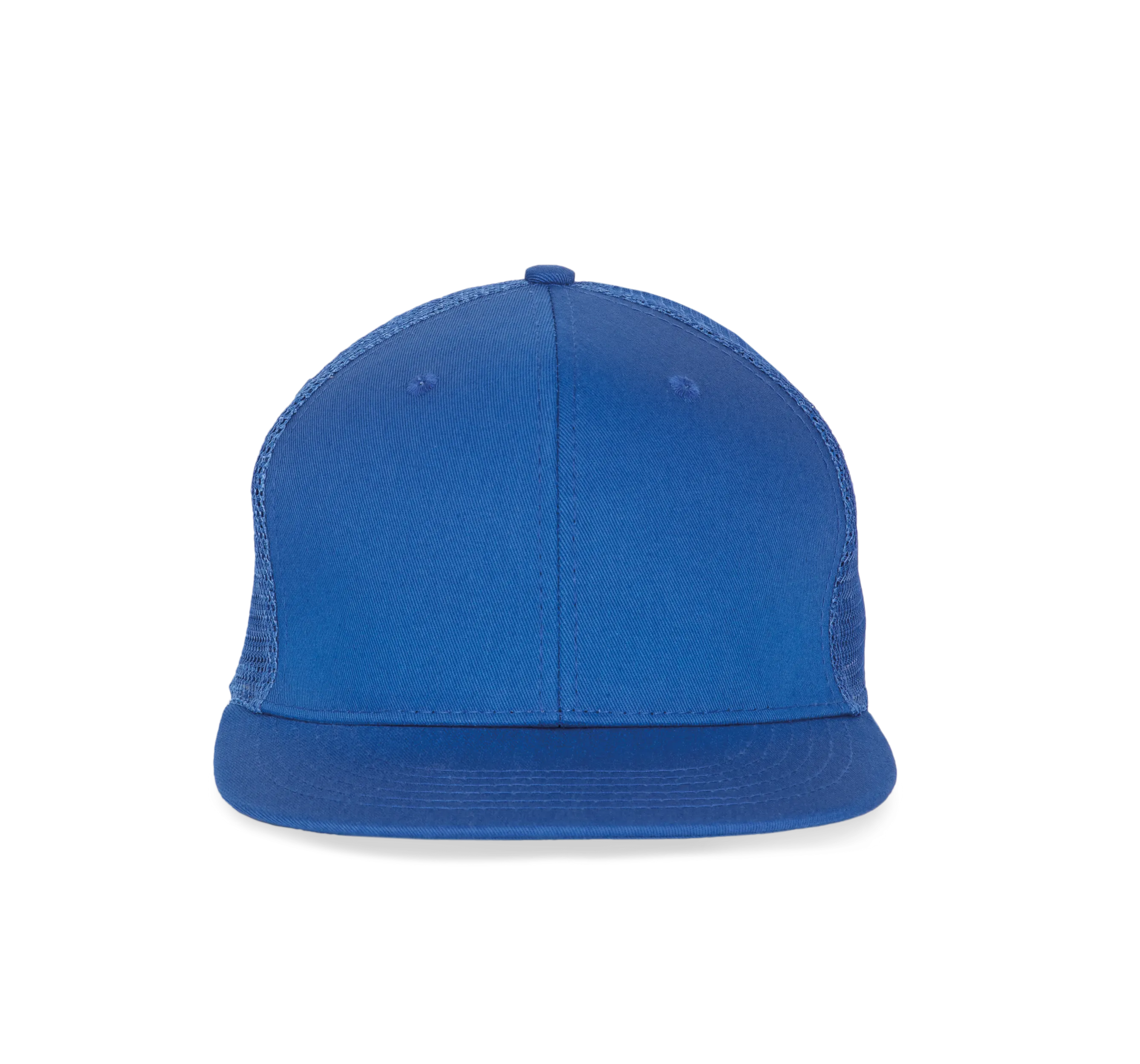Gorra trucker - 6 paneles visera plana