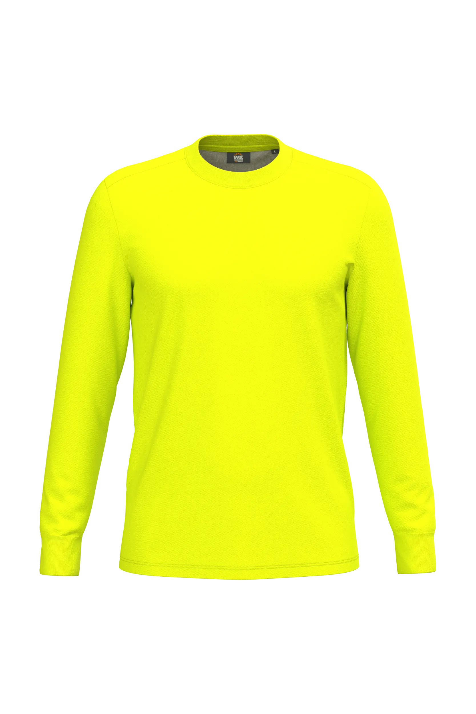 Camiseta ecorresponsable manga larga algodón/poliéster unisex