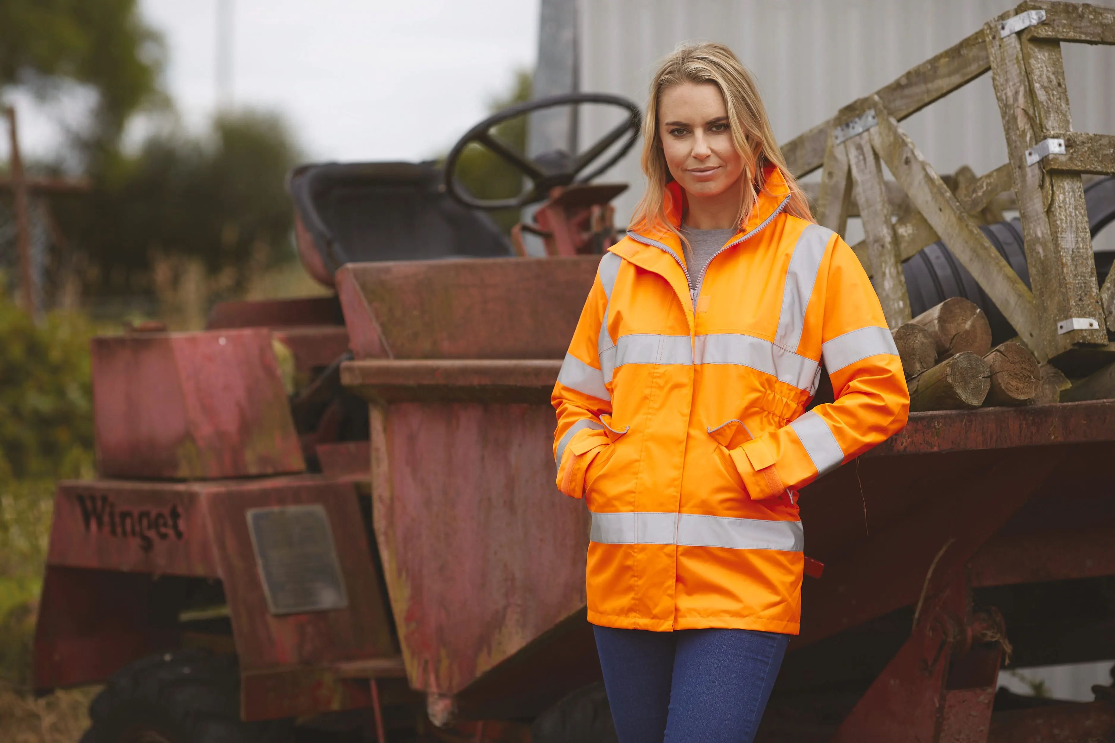 Chaqueta "Management" Alta Visibilidad mujer