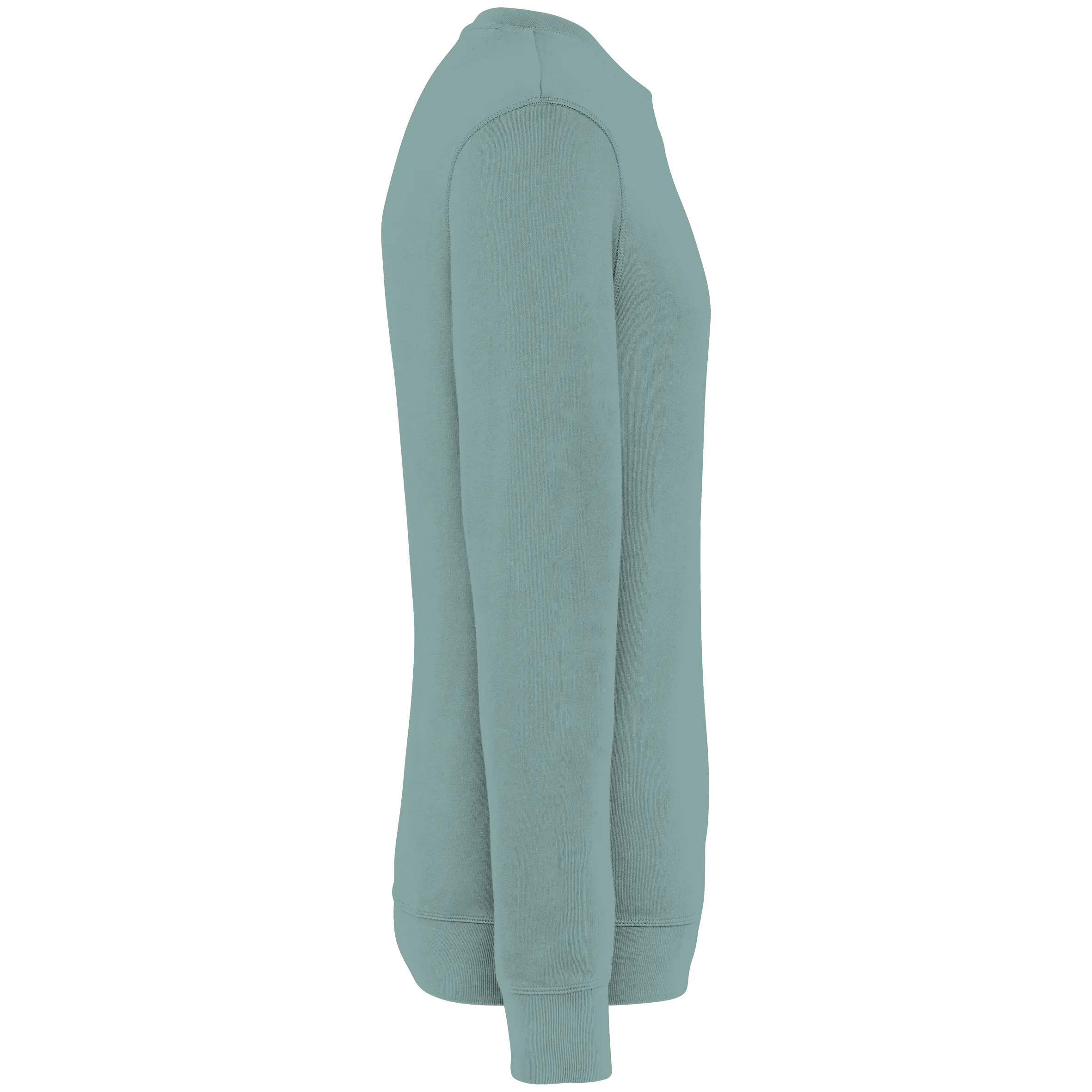 Sudadera ecorresponsable de cuello redondo French Terry unisex