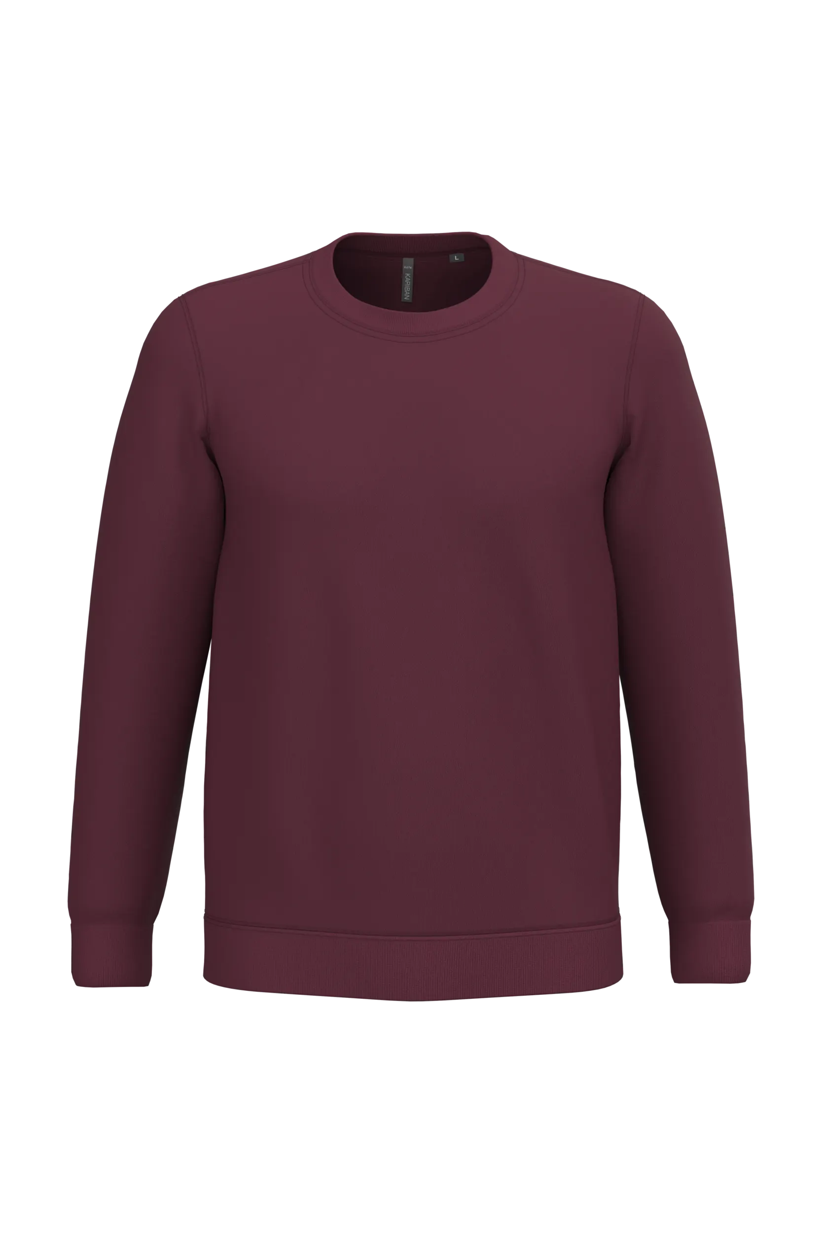 Sudadera cuello redondo