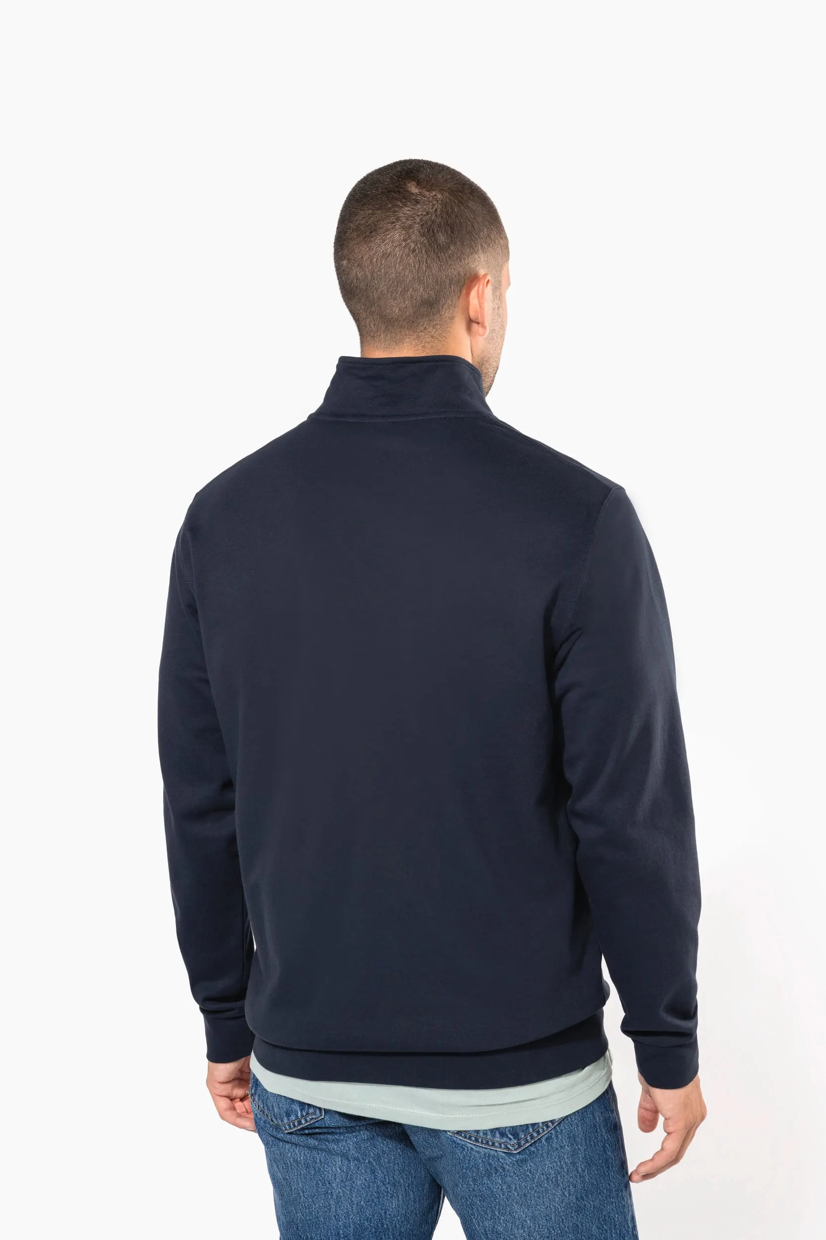 Chaqueta de felpa con cremallera