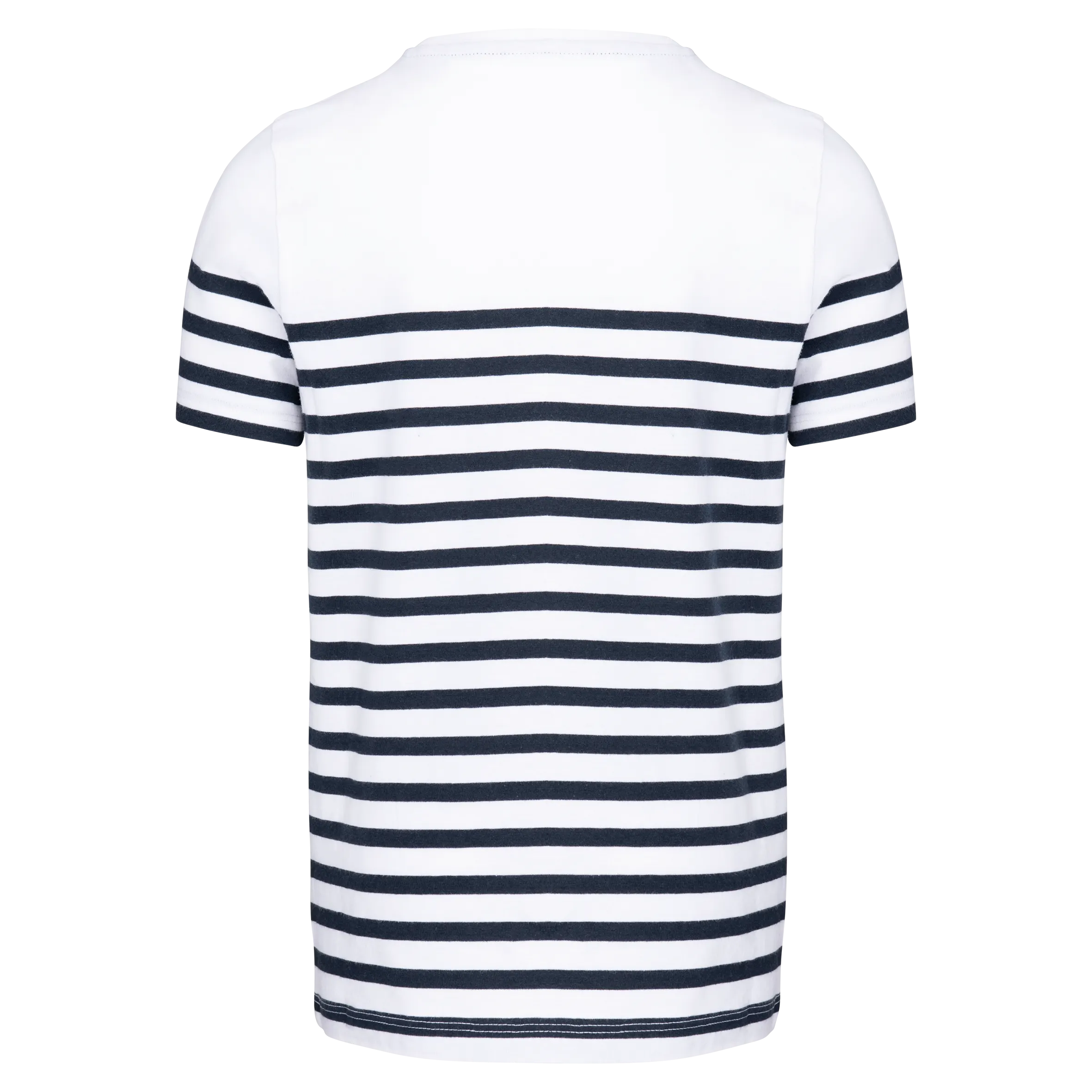 Camiseta tipo marinero cuello redondo algodón orgánico niños